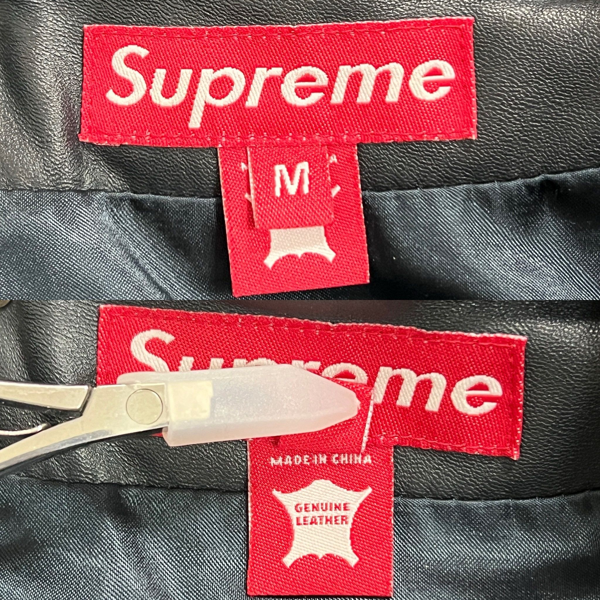 Supreme Supreme AW05 Leather Down Jacket Black Size US M / EU 48-50 / 2 - 8 Thumbnail
