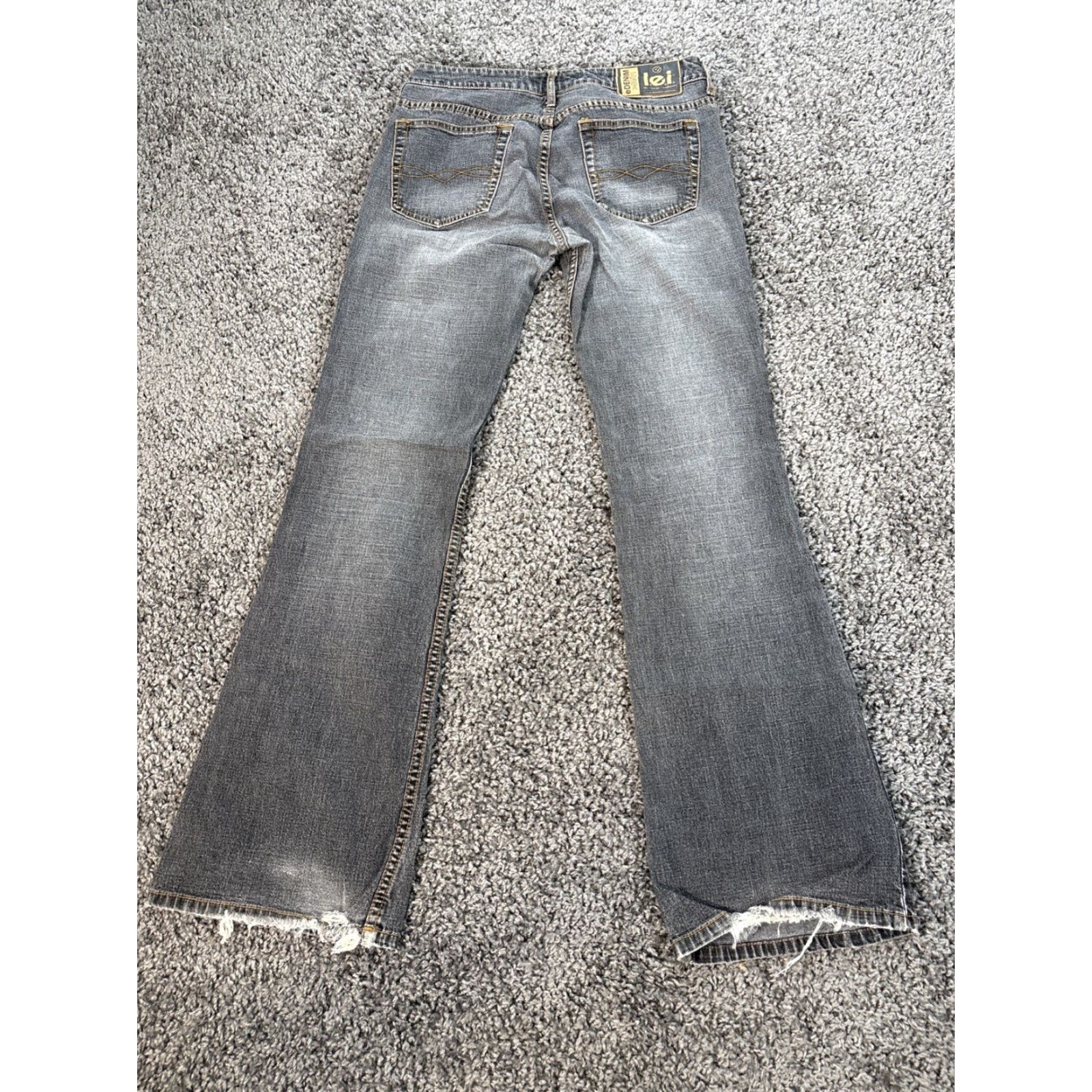 Vintage VINTAGE LEI Jeans Bootcut Womens 30x31 Gray Wash Low Rise Grunge 90s Womens Jeans Size 30" / US 8 / IT 44 - 7 Thumbnail
