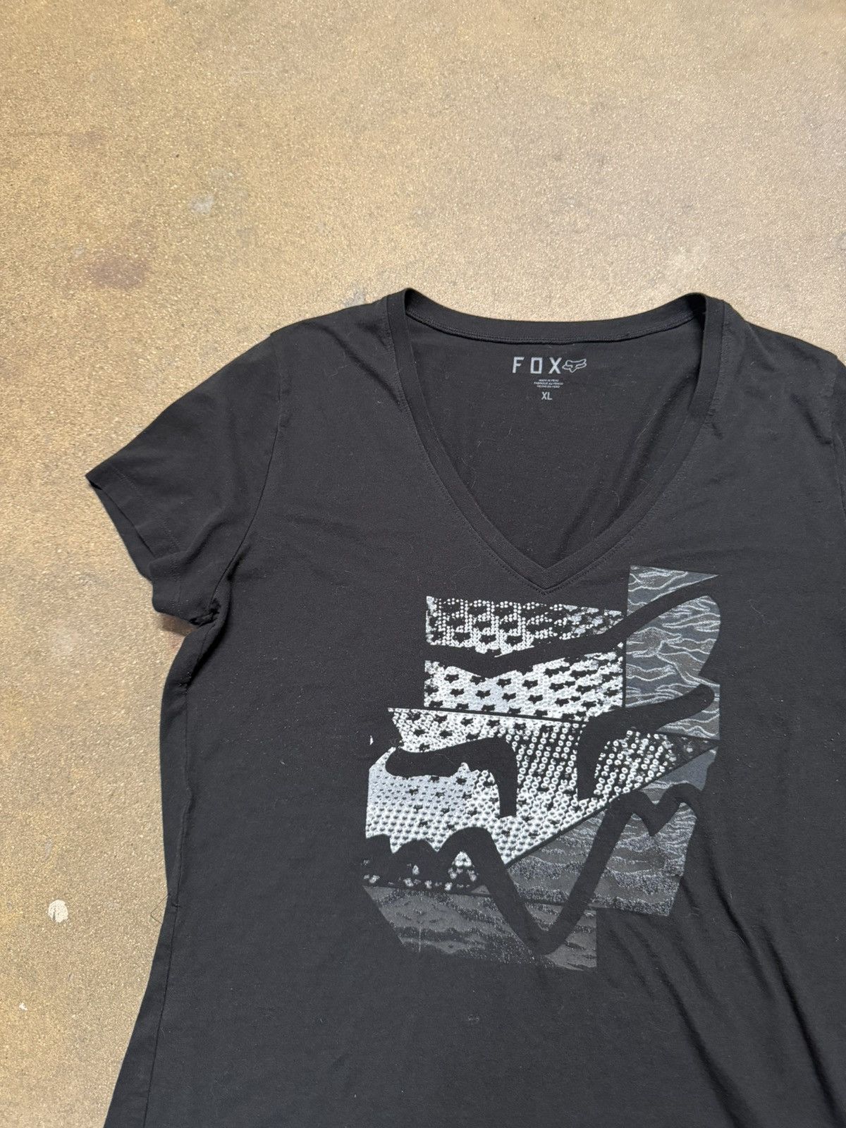 Fox Racing Y2K Fox Racing t shirt size XL - emo grunge punk scramz Size XL / US 12-14 / IT 48-50 - 2 Thumbnail