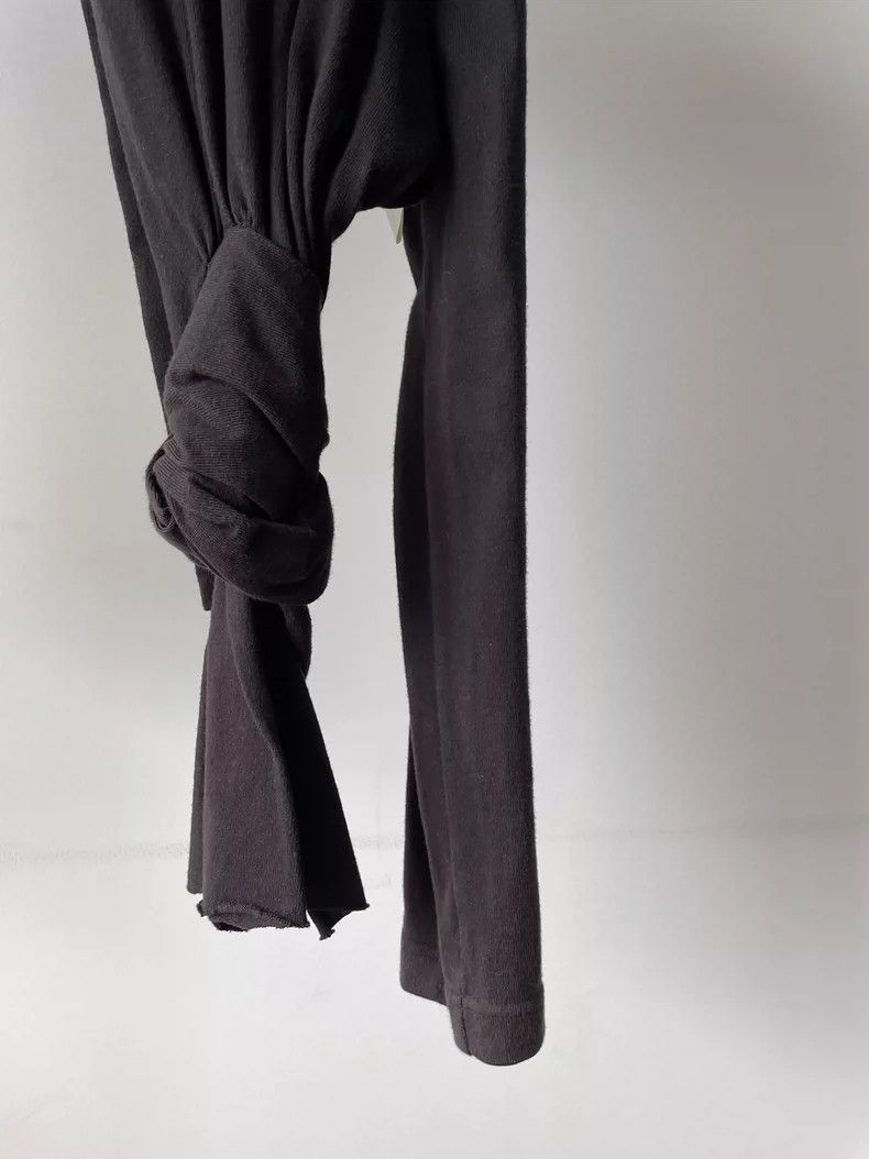 Comme des Garcons Comme Des Garcons size 均码 Knotted Black Short Cardigan Jack Size XS / US 0-2 / IT 36-38 - 4 Thumbnail