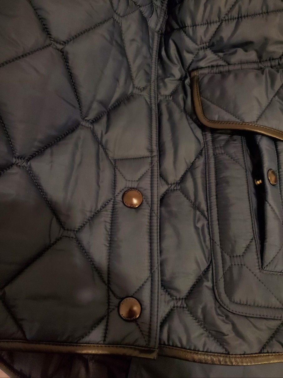 Burberry Burberry London Leather-trimmed Quilted Jacket Sz. 50 Size US M / EU 48-50 / 2 - 5 Thumbnail