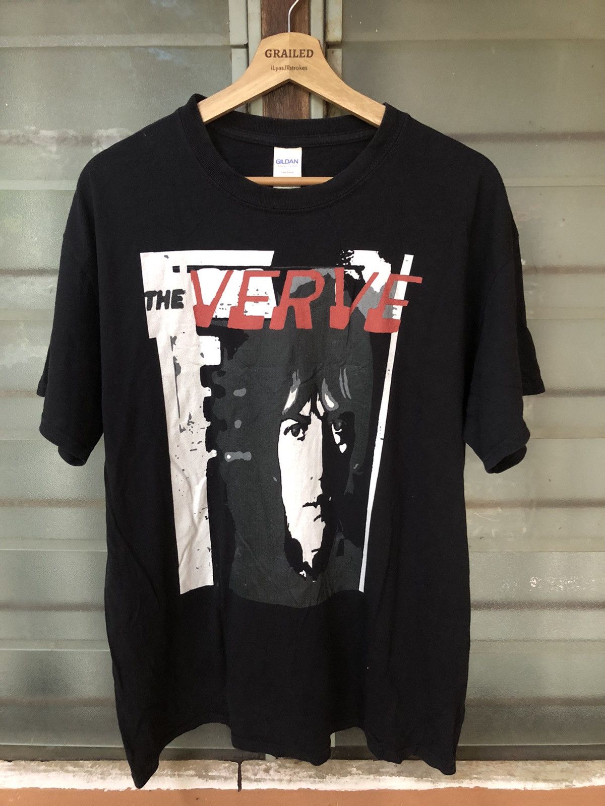 Band Tees Richard Ashcroft The Verve Psychedelic Shoegaze Rock Tee Size US L / EU 52-54 / 3 - 1 Thumbnail