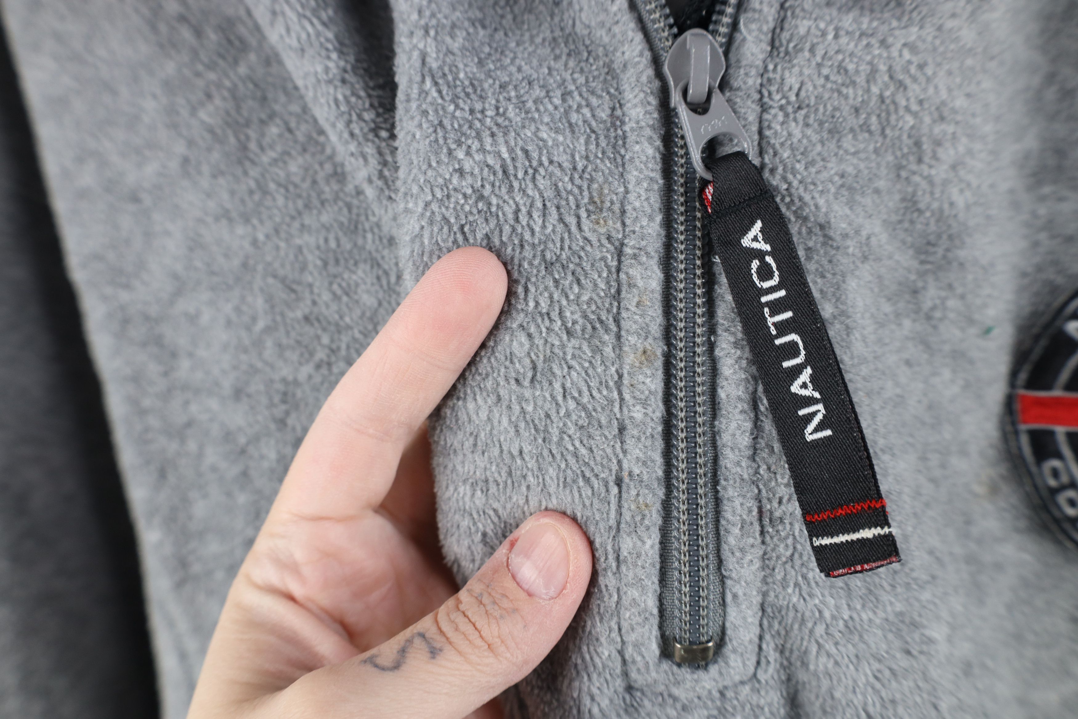 Nautica Vintage 90s Nautica Competition Half Zip Fleece Sweater Size US XL / EU 56 / 4 - 6 Thumbnail
