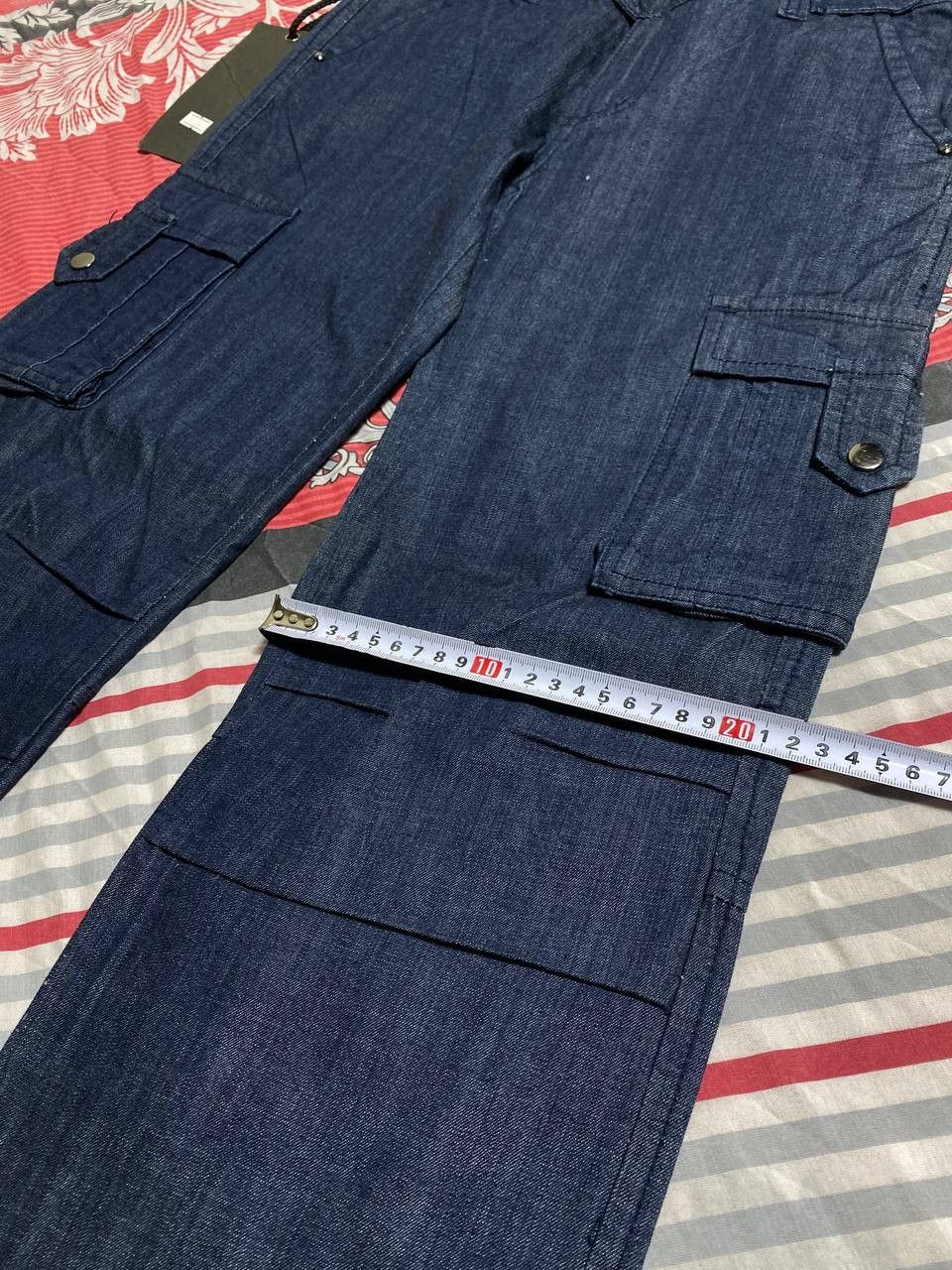 Japanese Brand Crazy Crash Dirty Baggy Faded Jean Japan Avant Garde Style Size US 29 - 2 Thumbnail