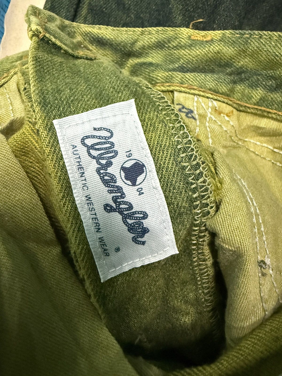 Vintage RARE WRANGLER FLARE JEANS Size US 28 / EU 44 - 10 Thumbnail