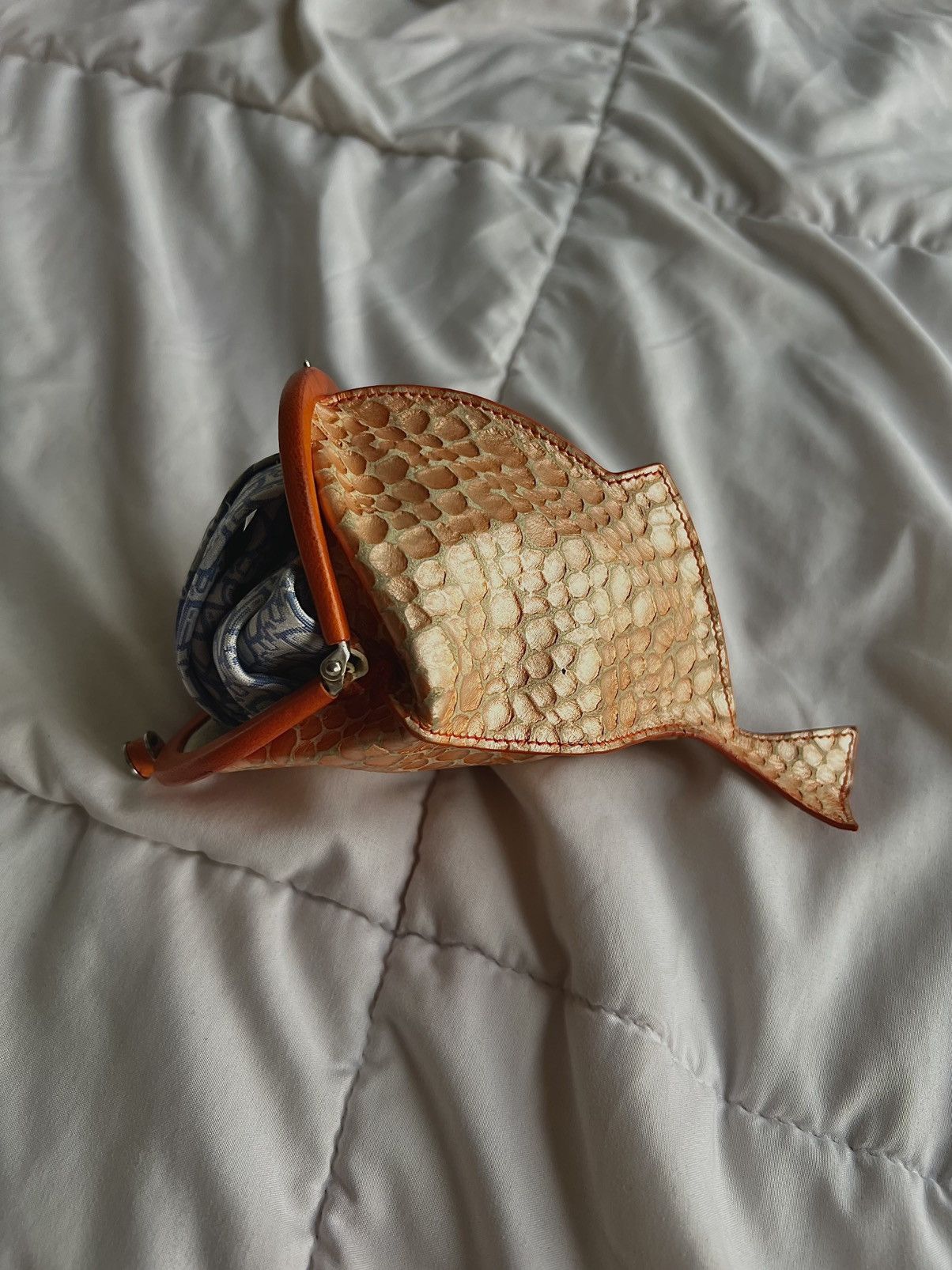 Bottega Veneta Bottega Veneta Fish Shape Coin Purse Size ONE SIZE - 1 Thumbnail