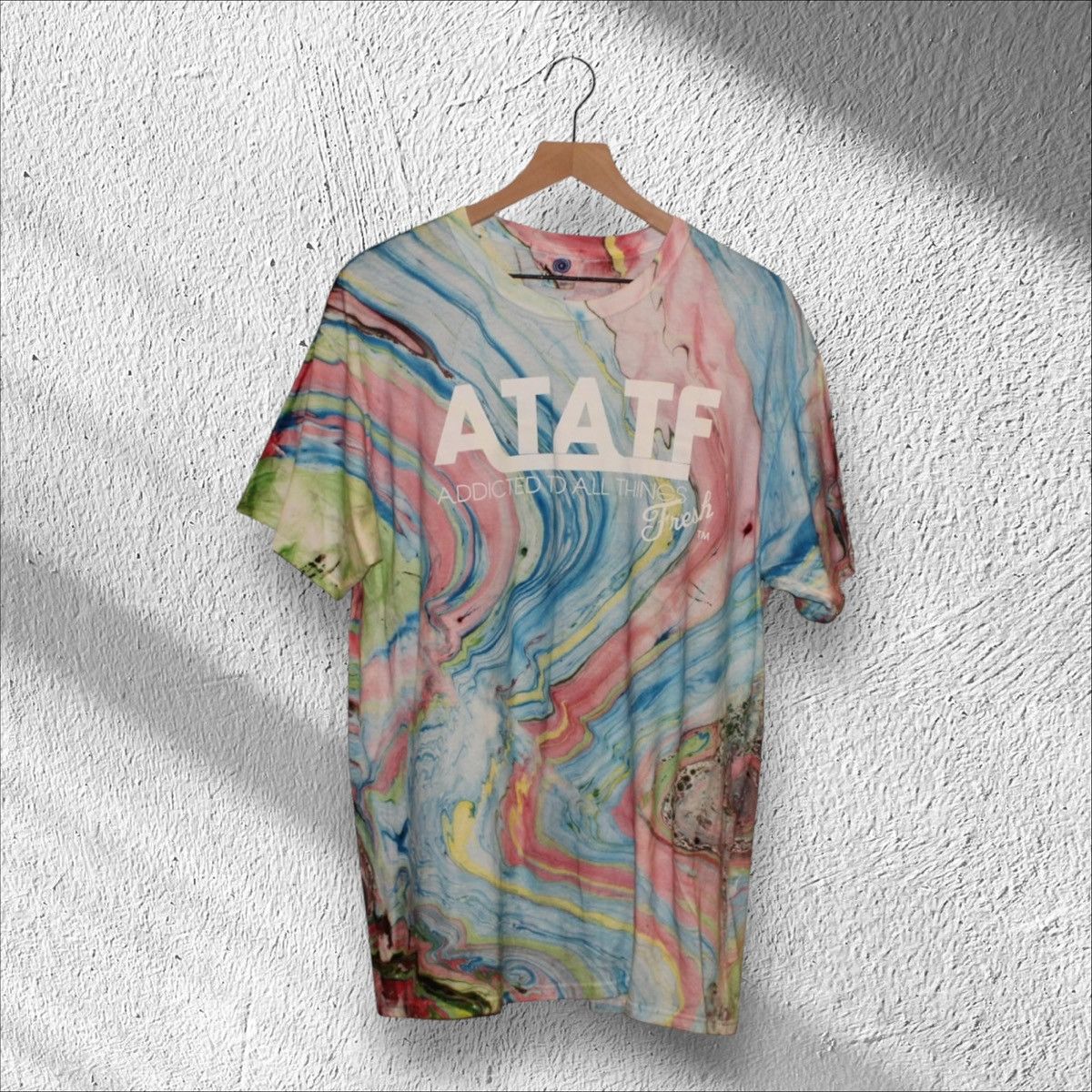 Other ATATF Tie Dye Marble RARE Shirt Large Size US L / EU 52-54 / 3 - 1 Thumbnail