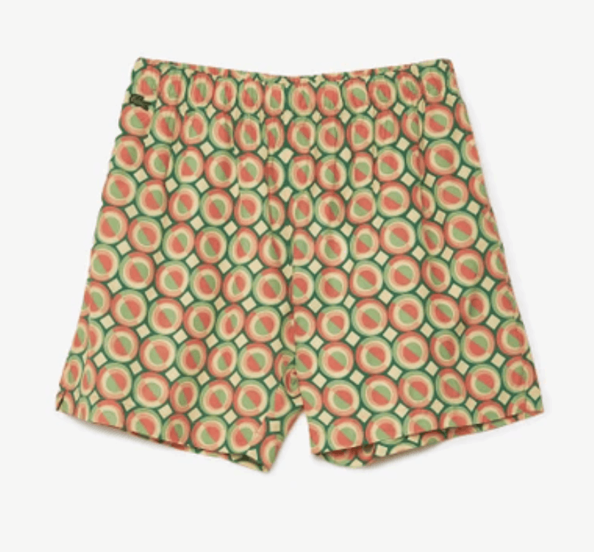 Lacoste Lacoste X Ricky Regal Viscose printed crepe shorts Size US 30 / EU 46 - 1 Thumbnail
