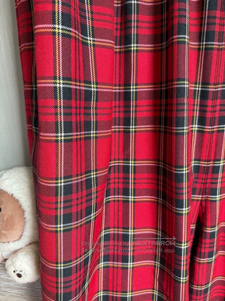 Comme des Garcons Comme des Garcons size M Red plaid jumpsuit Size 24" / US 00 / IT 34 - 5 Thumbnail