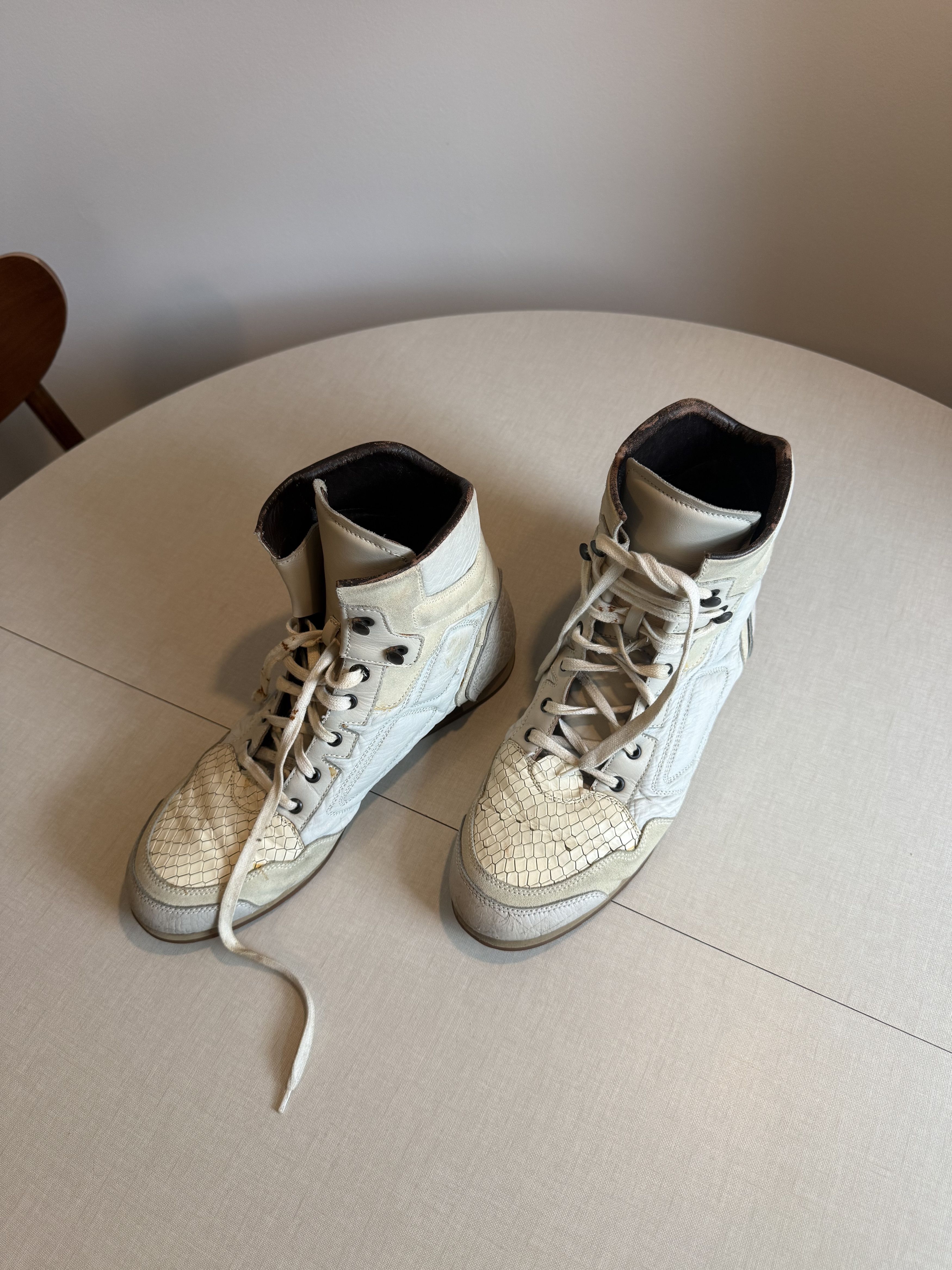 Lanvin Lanvin High Top "Boxing" Sneakers Size US 12 / EU 45 - 7 Thumbnail