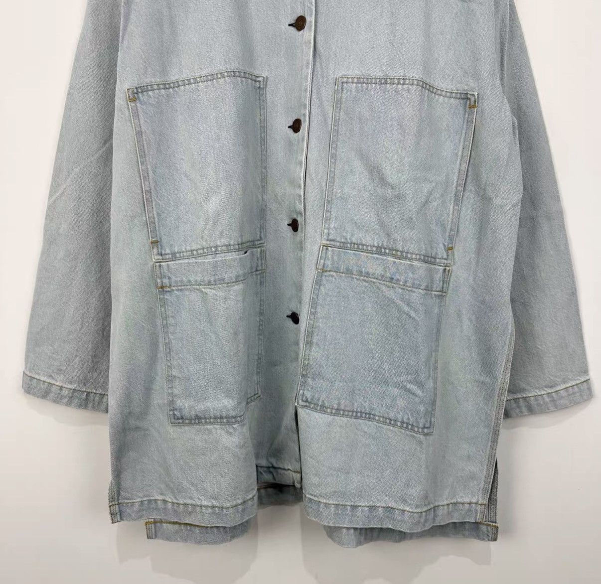Acne Studios Acne Studios Oversized Vintage Denim Coat J42 Size US S / EU 44-46 / 1 - 4 Thumbnail