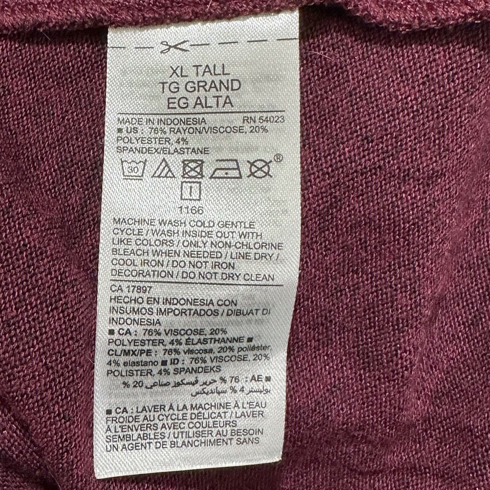 Old Navy Old Navy XL Tall Sweater Dress Long Sleeve A-Line Burgundy Size XL / US 12-14 / IT 48-50 - 4 Thumbnail