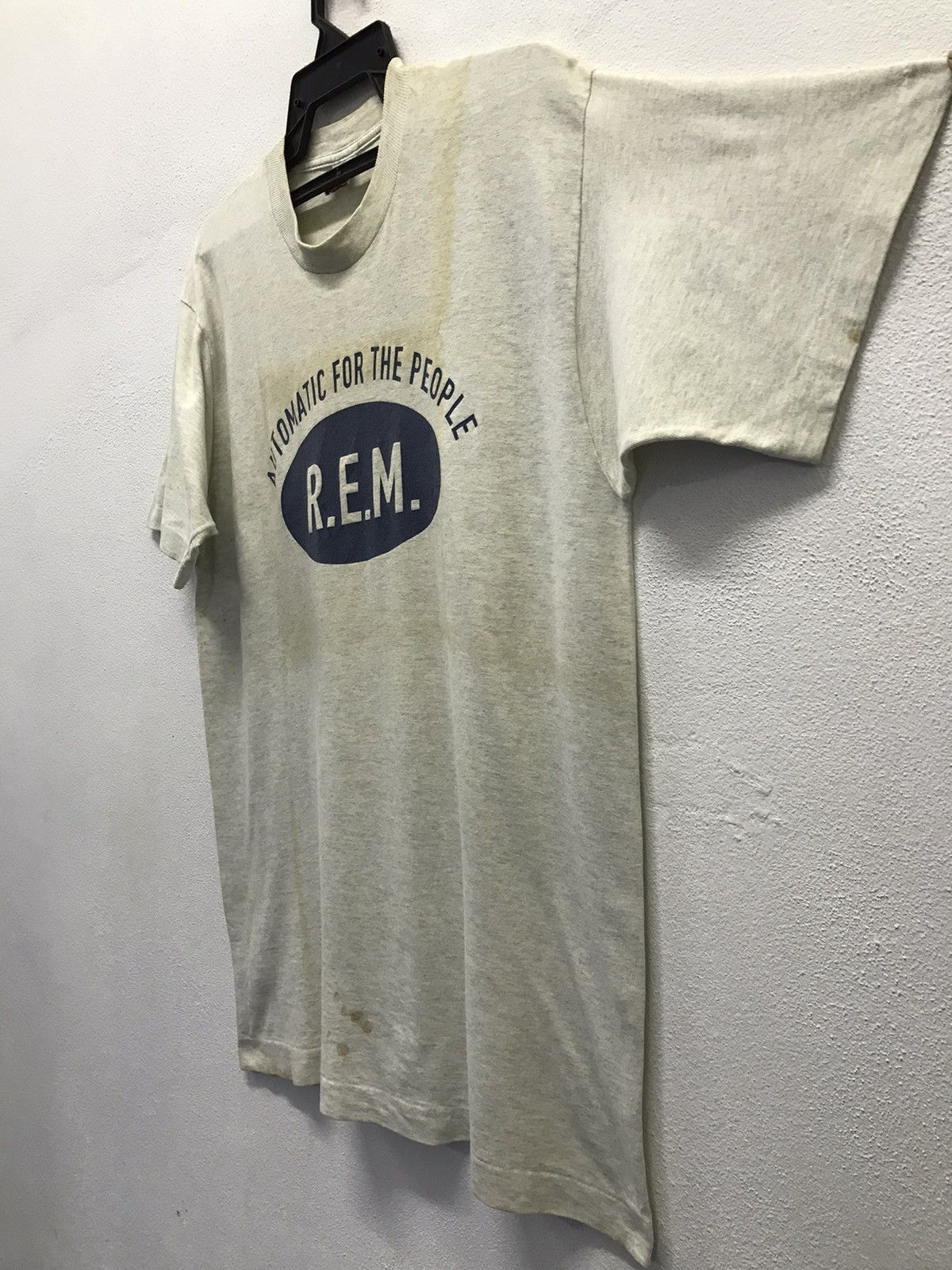 Band Tees × R.E.M. Vintage Fruit Of The Loom R.E.M. Made In Usa Shirt Size US L / EU 52-54 / 3 - 5 Thumbnail