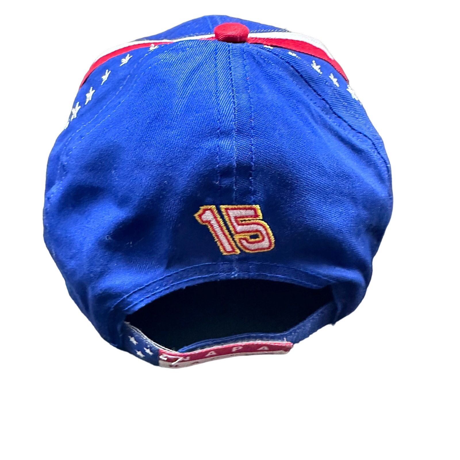 NASCAR NAPA Nascar #15 Michael Waltrip Hat Cap Strapback Stars USA Size ONE SIZE - 3 Thumbnail