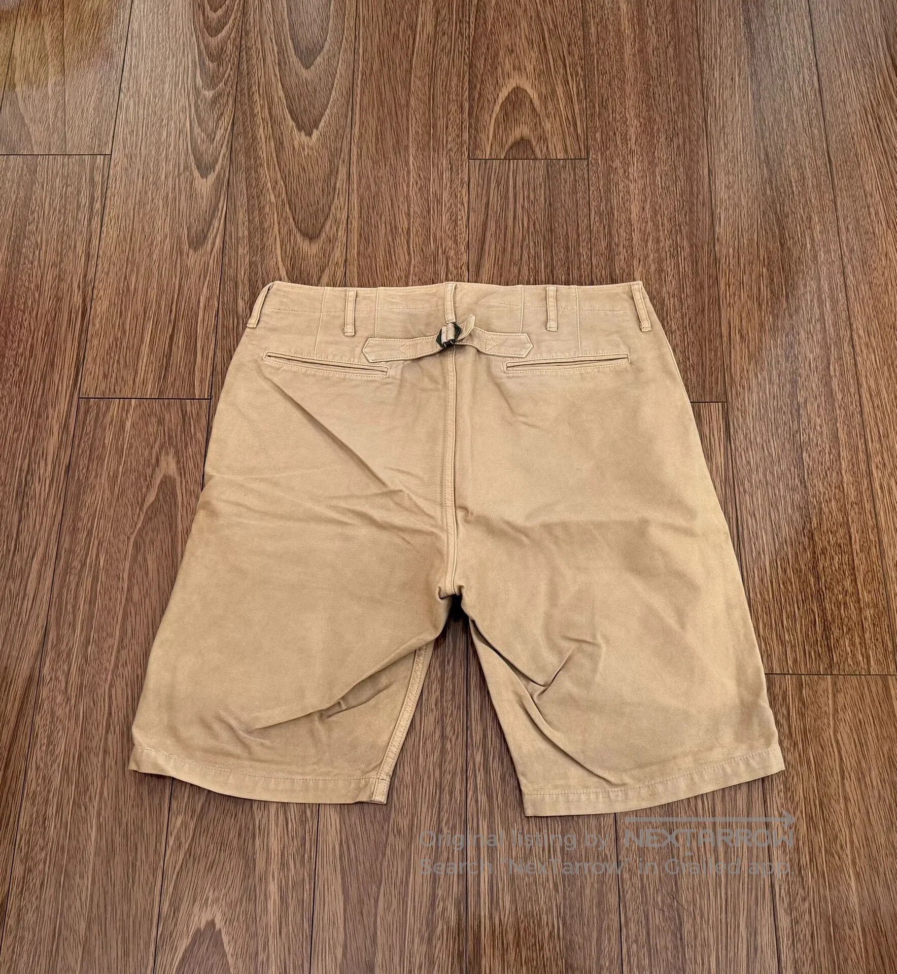 Visvim VISVIM ICT Chino Shorts in Beige. Size US 26 / EU 42 - 2 Thumbnail