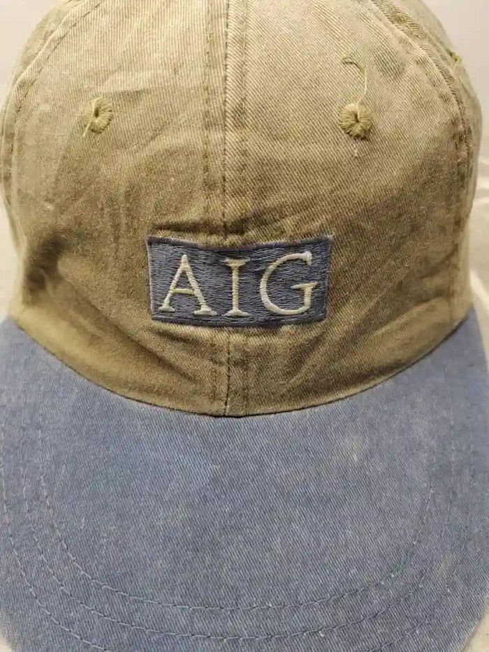 Japanese Brand Vintage AIG Cap Hat Size ONE SIZE - 3 Thumbnail