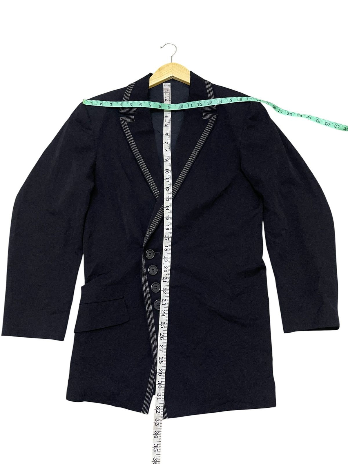 Y's Y’s x Yhoji Yamamoto Women’s Blazer Size M / US 6-8 / IT 42-44 - 10 Thumbnail
