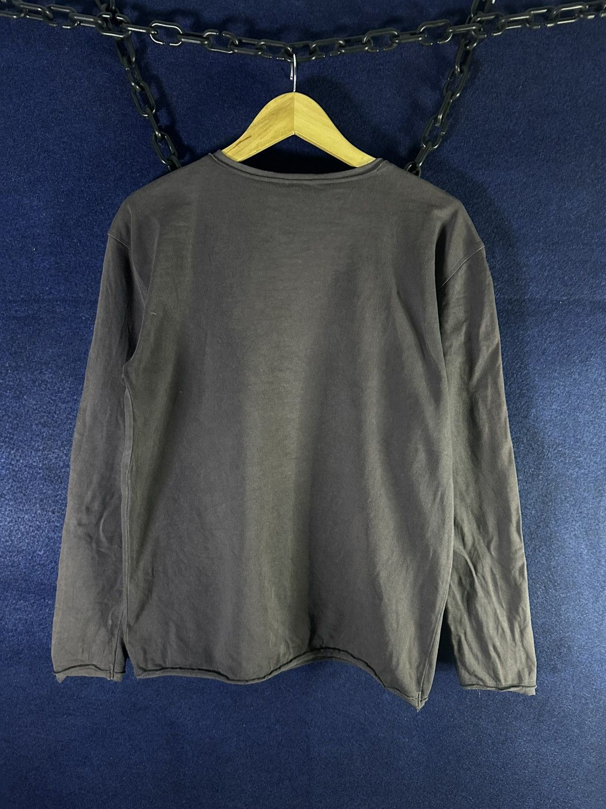 Japanese Brand Japanese Unfinished & Distressed Longsleeve Raf Simons Style Size US M / EU 48-50 / 2 - 9 Thumbnail
