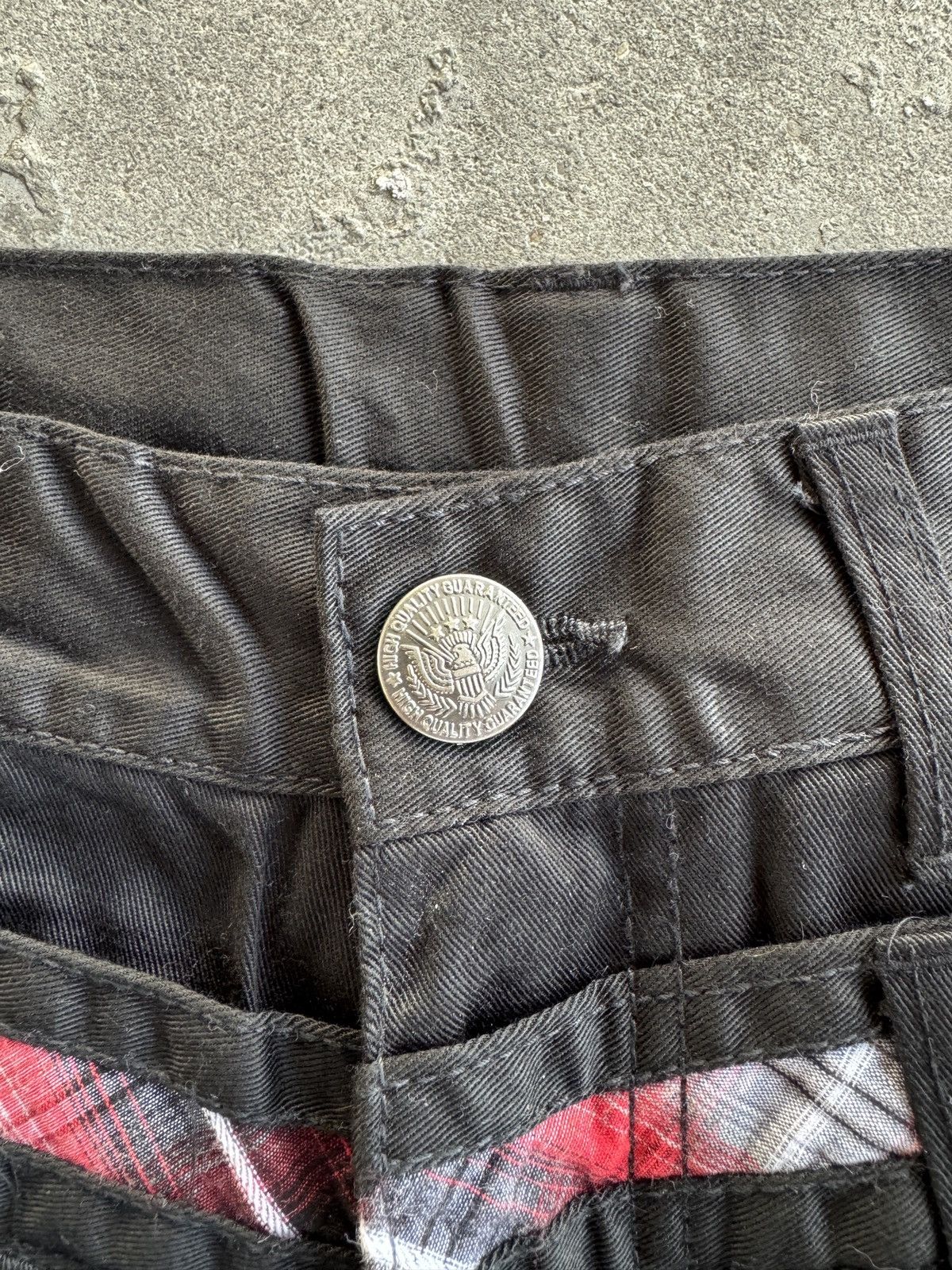 Japanese Brand 🔥Rare Gang Buster Double Waist Washed Belt Size US 29 - 5 Thumbnail