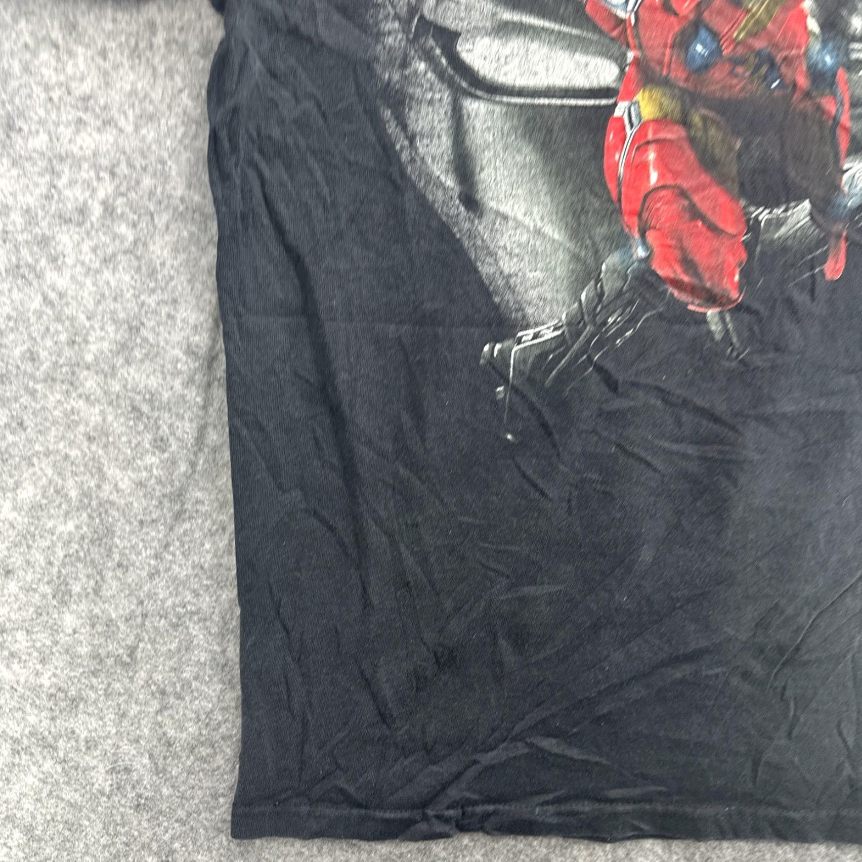 Vintage Marvel Iron Man T-Shirt Mens Large Black Avengers Superhero Movie Graphic Tee Size US L / EU 52-54 / 3 - 5 Thumbnail