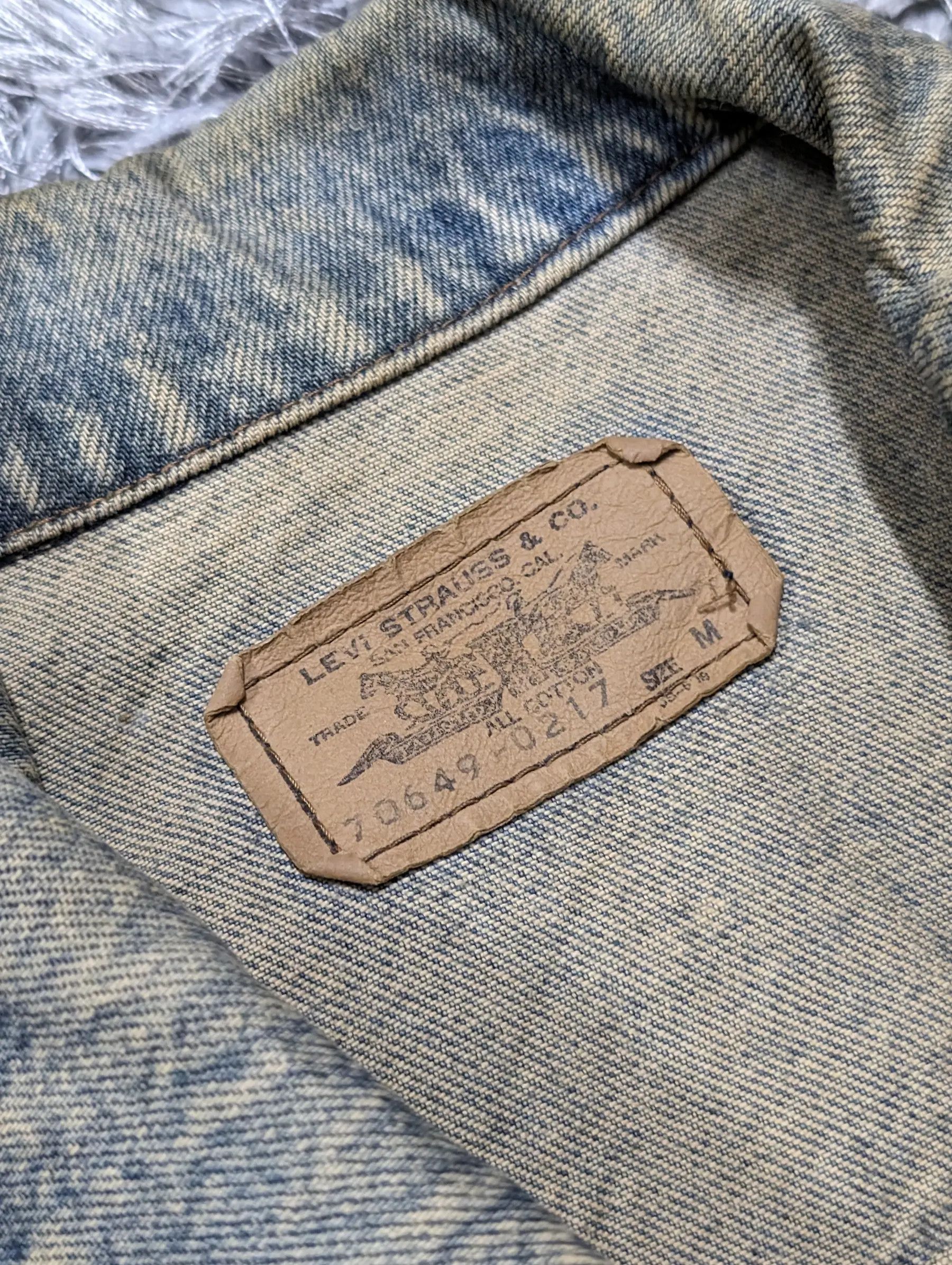 Levi's Vintage Clothing Vintage 80s Levi's Orange Tab Denim Trucker Jacket Denims Size US L / EU 52-54 / 3 - 7 Thumbnail