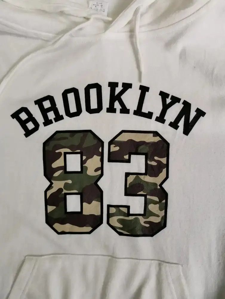 Brooklyn Clothing Rare!!! Spinns Brooklyn 83 Big Logo Hoodie Sweatshirts Size US M / EU 48-50 / 2 - 5 Thumbnail
