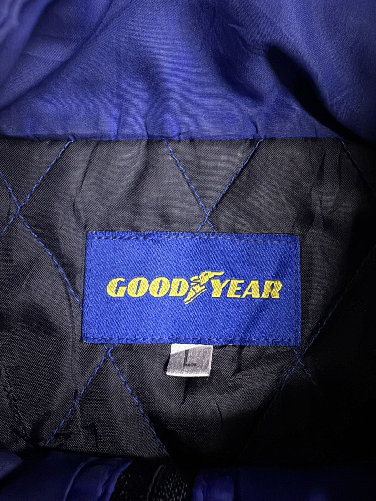 Vintage vintage 1990s Goodyear Ice Nava 7 embroidered zipper jacket Size US L / EU 52-54 / 3 - 10 Thumbnail