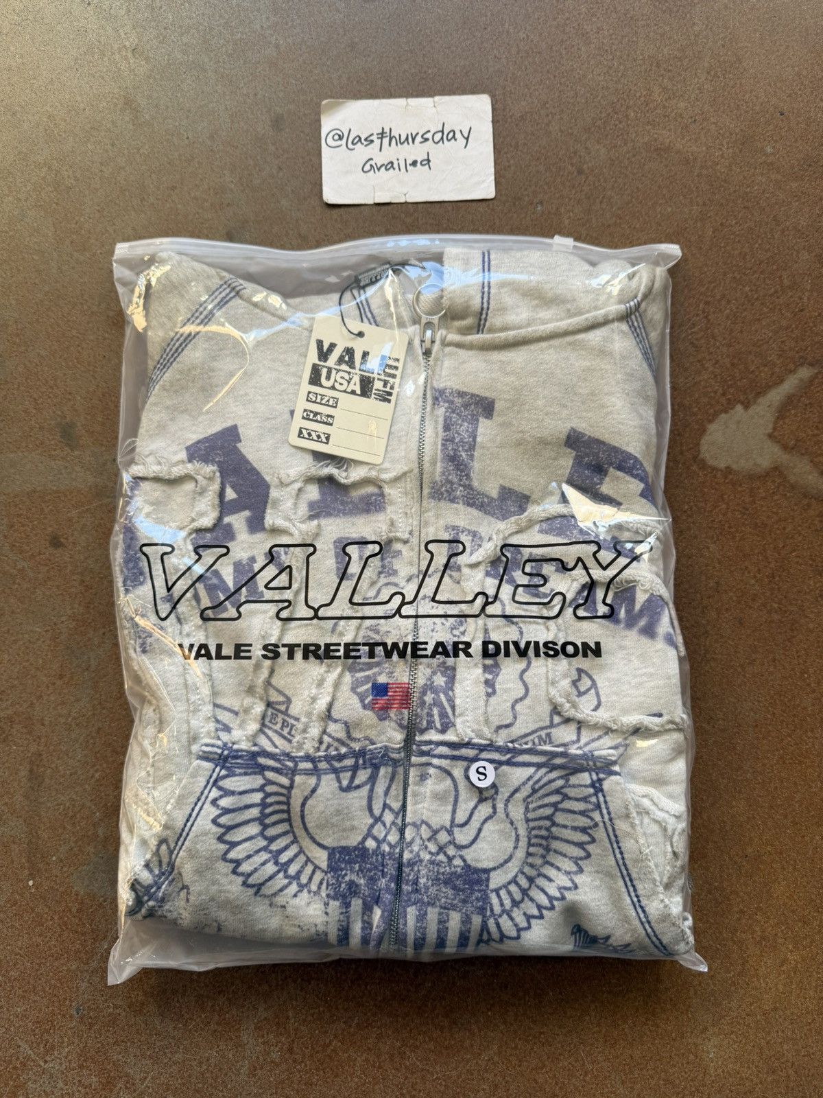 Vale Vale Forever Army Zip Up Dirt Grey Small Size US S / EU 44-46 / 1 - 4 Thumbnail