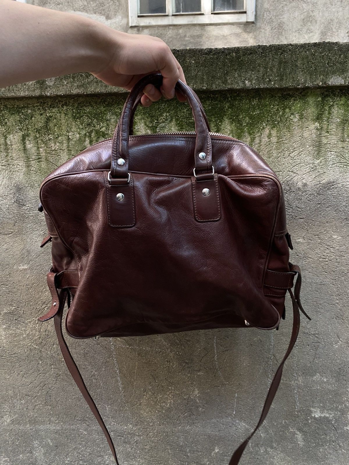 H&M × Maison Margiela × Vintage Maison Margiela x H&M Double Side Leather Bag Size ONE SIZE - 5 Thumbnail