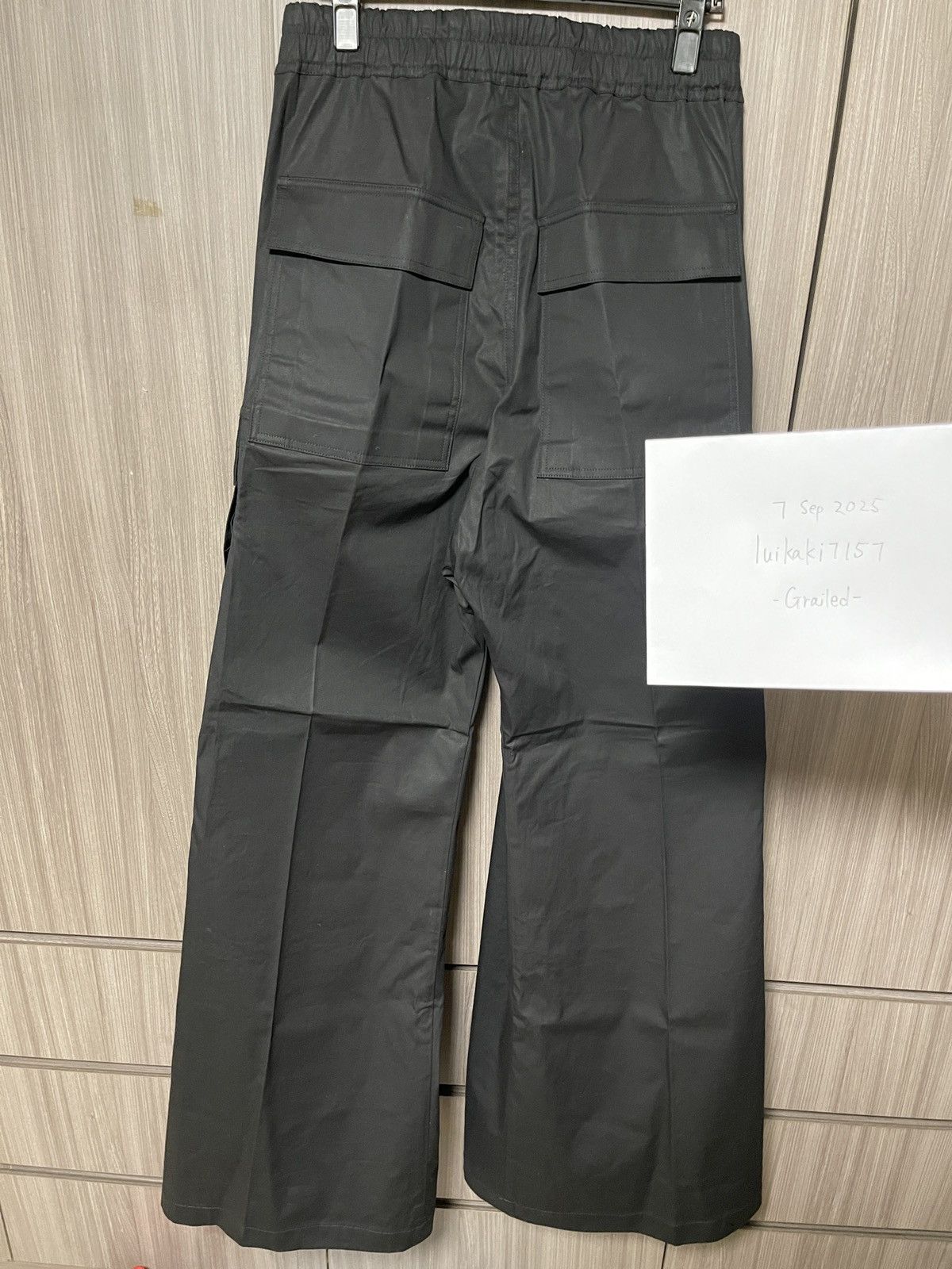Rick Owens Rick Owens Black Belas Cargo Pants Size 48 Size US 32 / EU 48 - 3 Thumbnail