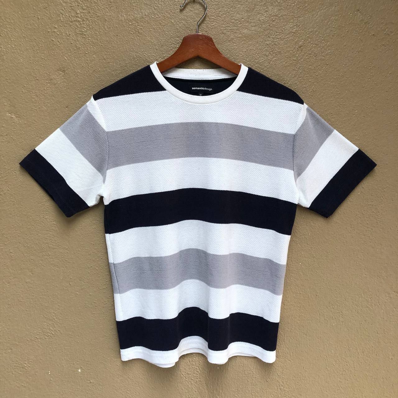Japanese Brand × Seditionaries × semanticdesign Semantic Design Japan Stripe Tshirt Size US S / EU 44-46 / 1 - 1 Thumbnail