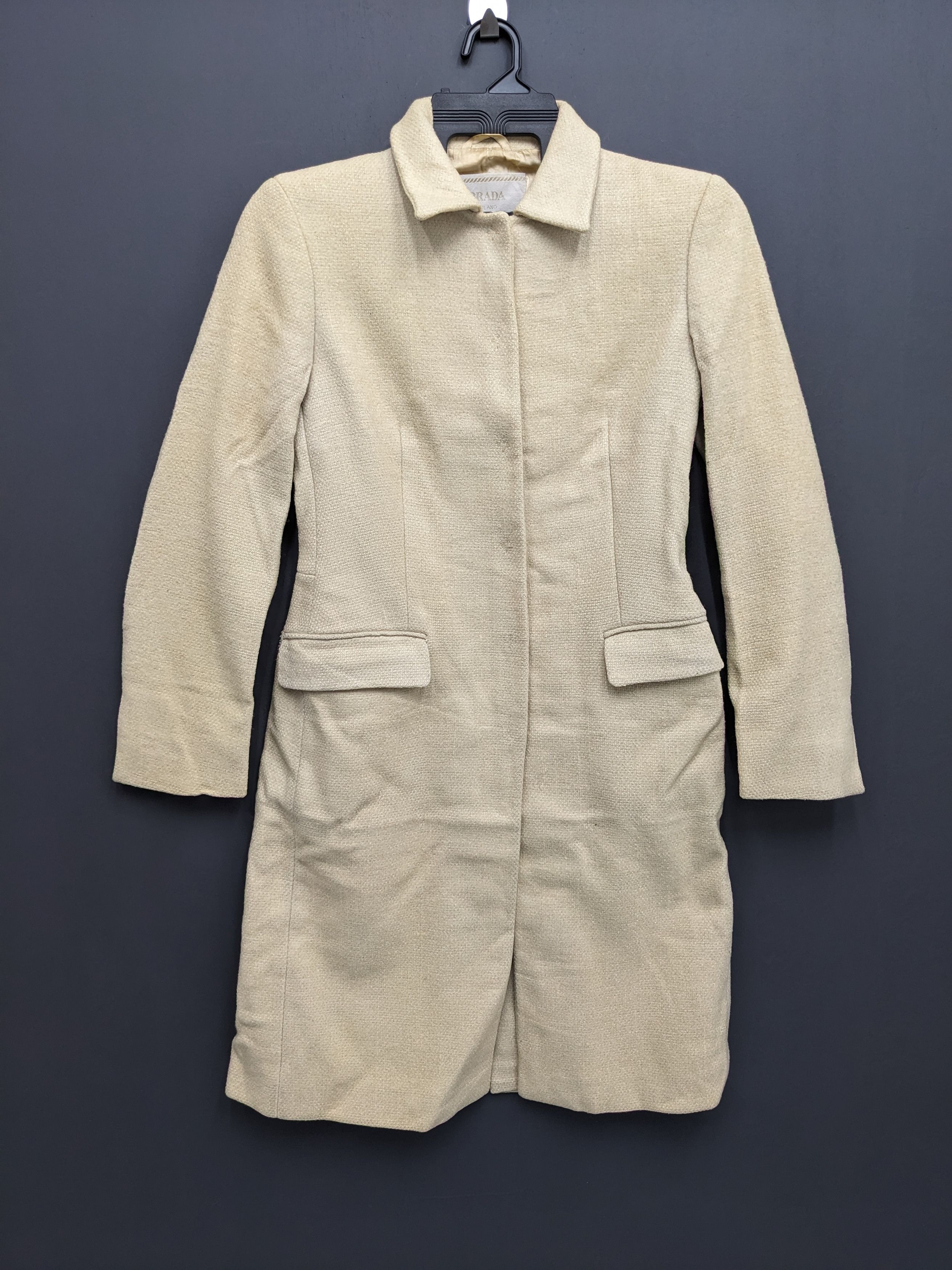 Prada PRADA LUXURY WOOL JACKET Size S / US 4 / IT 40 - 1 Thumbnail