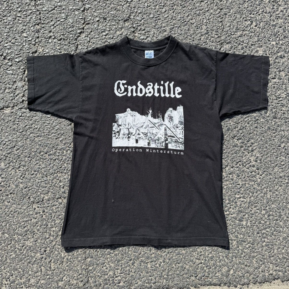 Band Tees 2000s Endstille Operation Wintersturm Black Metal Band Tee Size US L / EU 52-54 / 3 - 6 Thumbnail