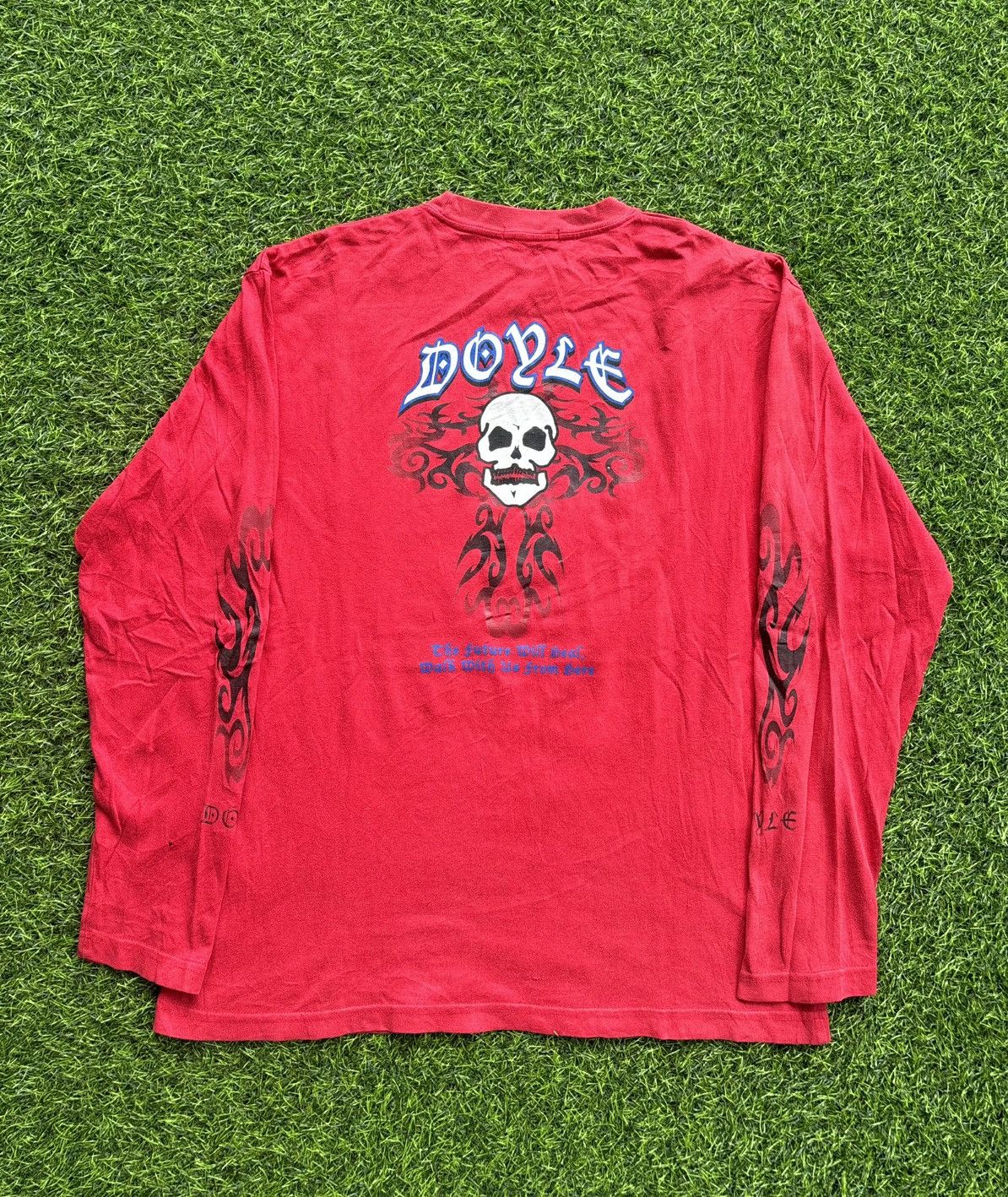 Hysteric Glamour Y2k Pdoyle Skull Tribal Punk Style Longsleeve Size US M / EU 48-50 / 2 - 1 Thumbnail