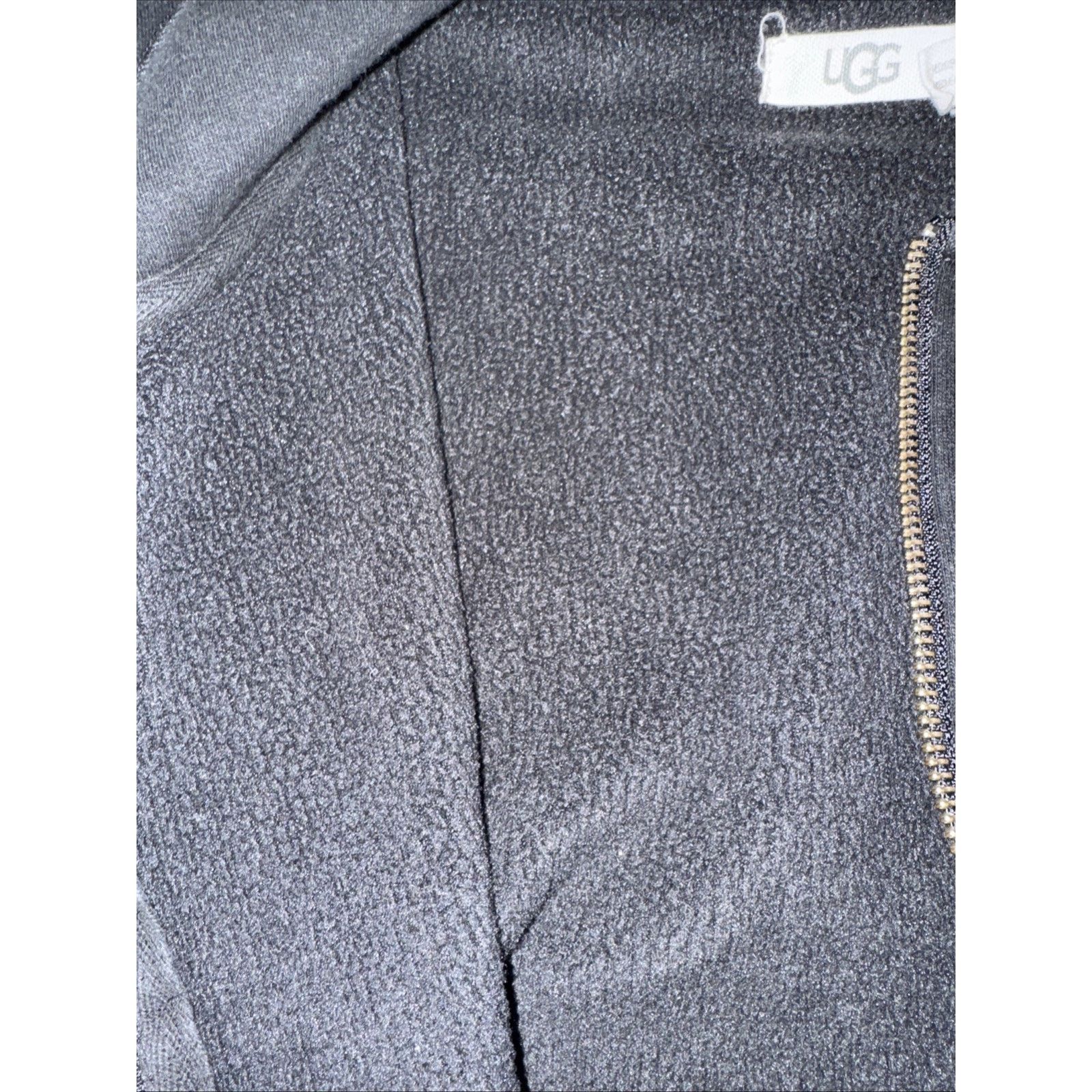 Ugg UGG Women’s Full Zip Hoodie Black Small Fleece Sweatshirt Size S / US 4 / IT 40 - 5 Thumbnail