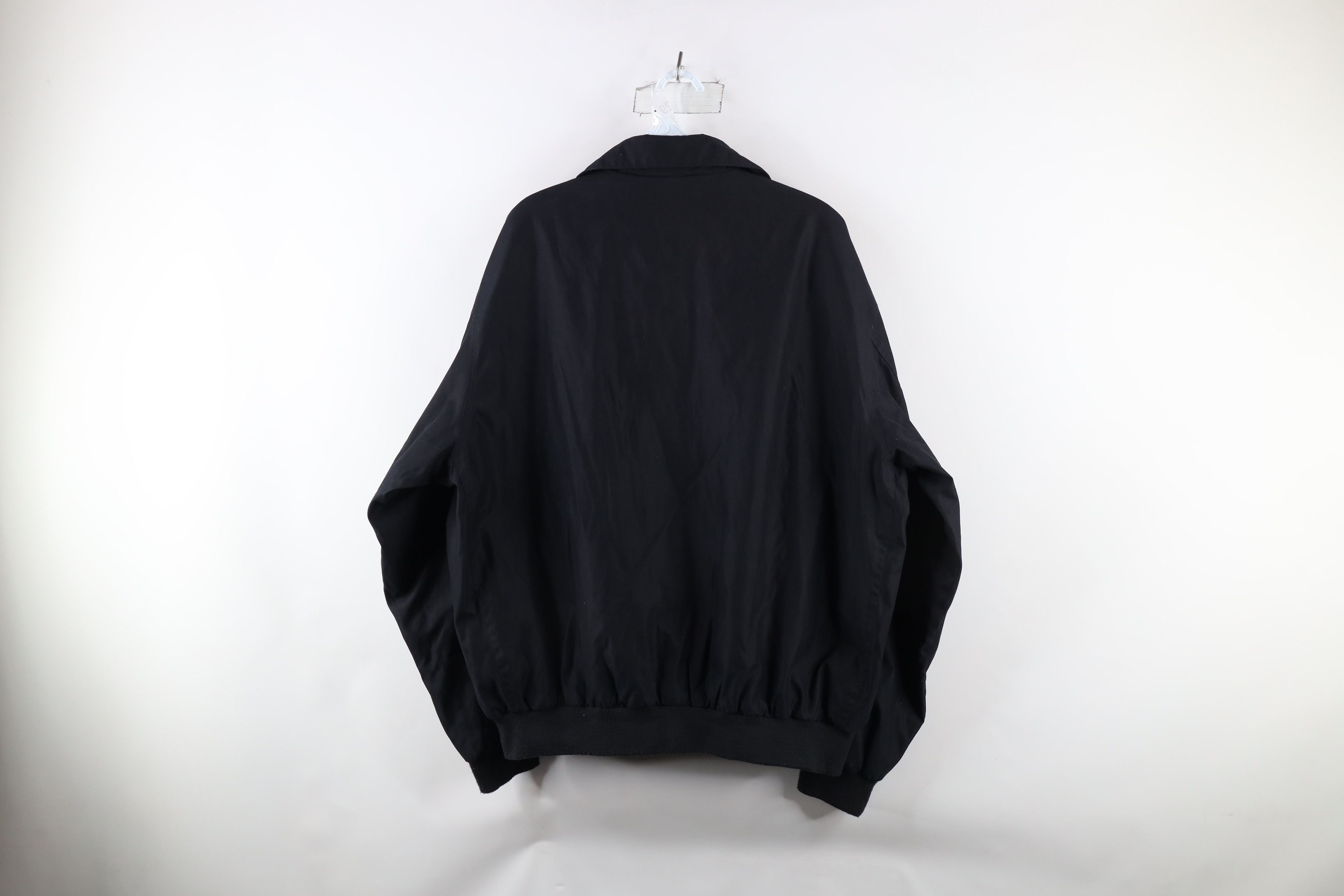 Vintage Vintage 90s Streetwear Full Zip Bomber Jacket Black Size US L / EU 52-54 / 3 - 12 Thumbnail