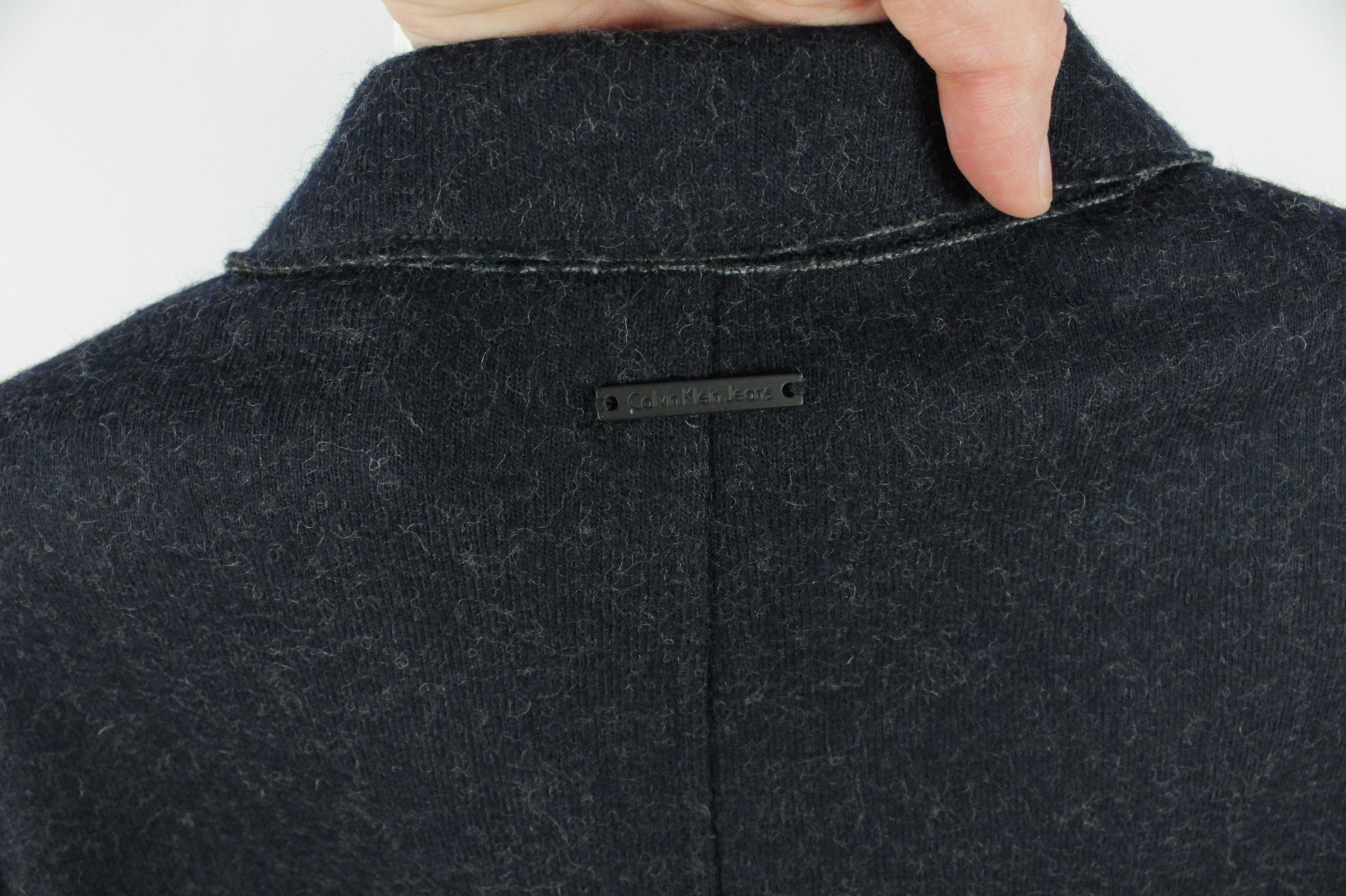 Calvin Klein Calvin Klein Jeans Slim Fit Fleece Wool Blazer Jacket Size US S / EU 44-46 / 1 - 6 Thumbnail