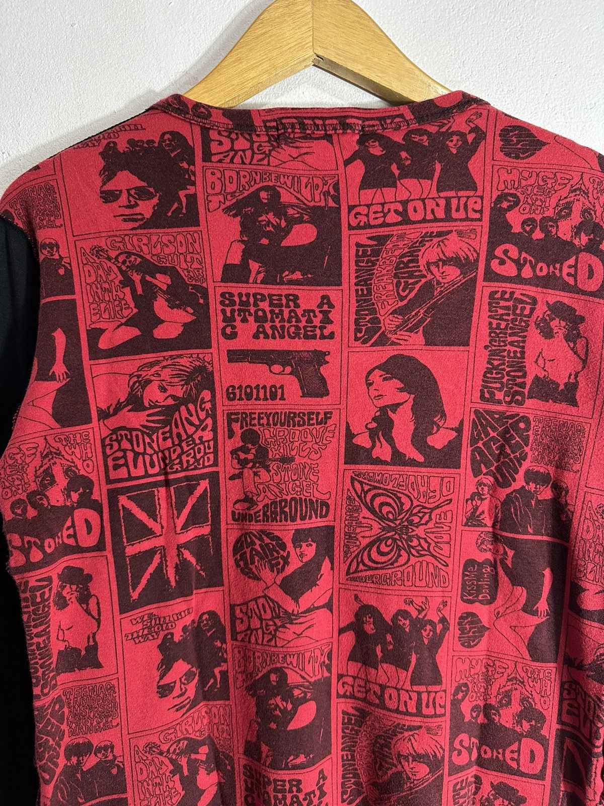 Hysteric Glamour STONE ANGEL UNDERGROUND LONG SLEEVE TEE HYSTERIC STYLE Size US M / EU 48-50 / 2 - 7 Thumbnail