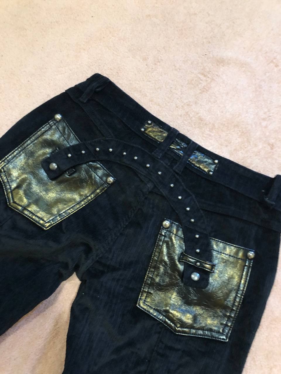 Dolce & Gabbana black D&G luxury Casual Pants Y2K Dolce&Gabbana Vintage Size 30" / US 8 / IT 44 - 18 Thumbnail