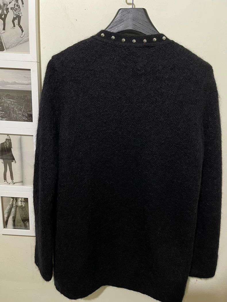 Saint Laurent Paris saint Laurent paris14fw genuine studded wool black shirt Size US XS / EU 42 / 0 - 4 Thumbnail