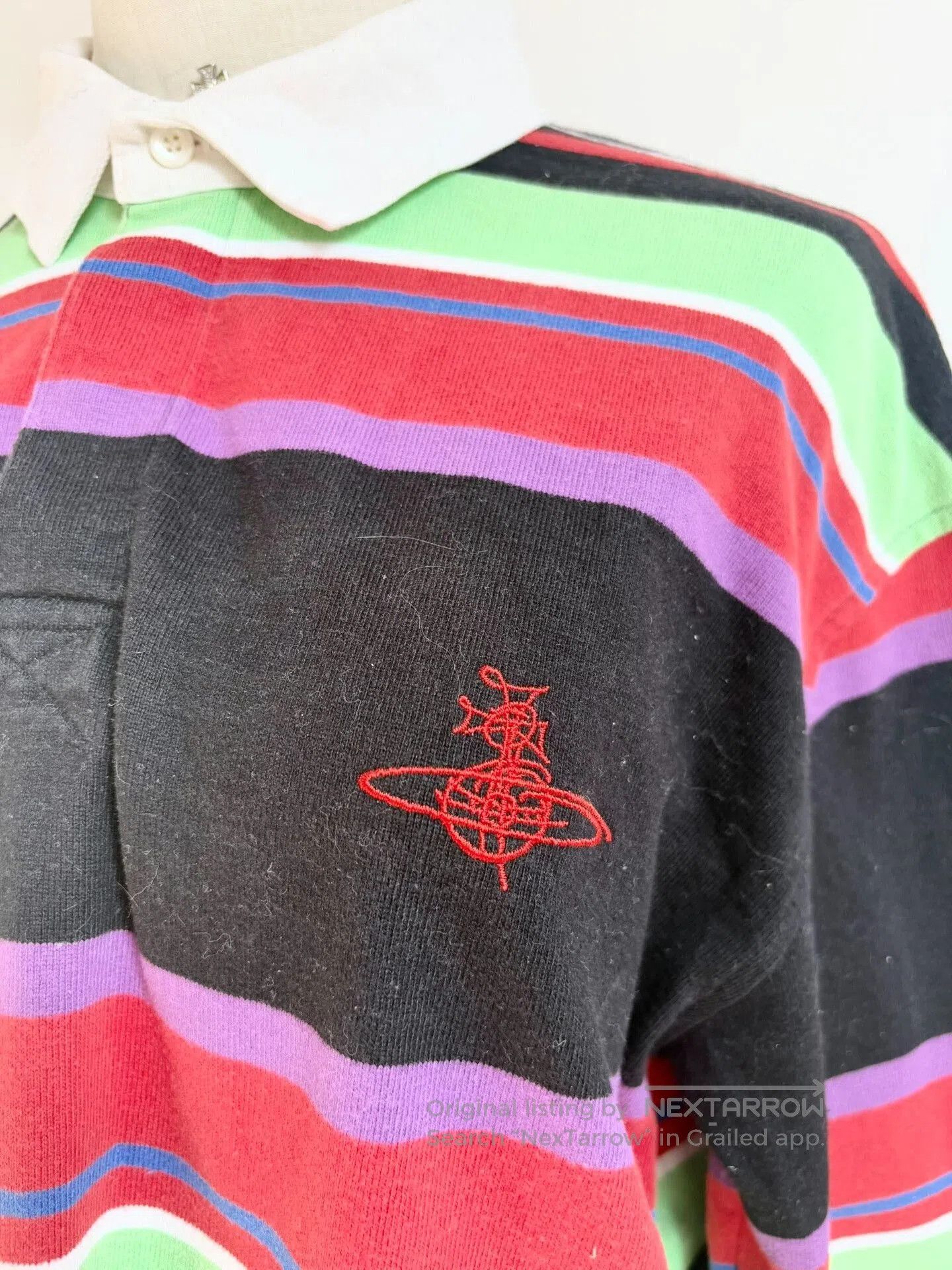 Vivienne Westwood Vivienne Westwood Vintage Saturn Polo Sweatshirt. Size M / US 6-8 / IT 42-44 - 2 Thumbnail