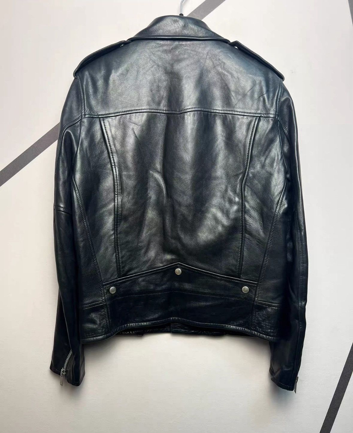 Saint Laurent Paris Saint Laurent SLP Authentic 16 Spring/Summer Leather Jacket Size US M / EU 48-50 / 2 - 2 Thumbnail
