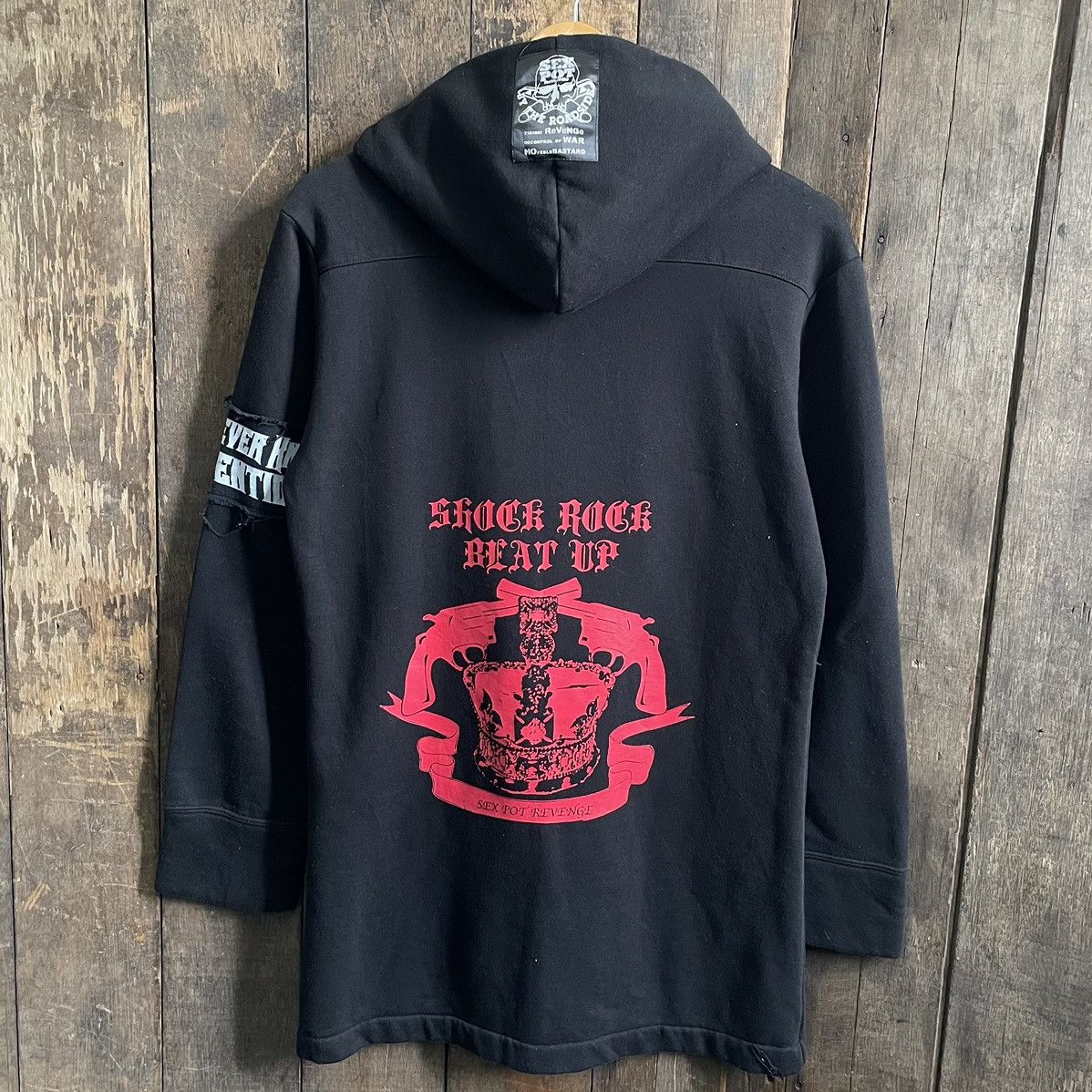 If Six Was Nine Sex Por Revenge Punk Long Hoodie Size L / US 10 / IT 46 - 8 Thumbnail