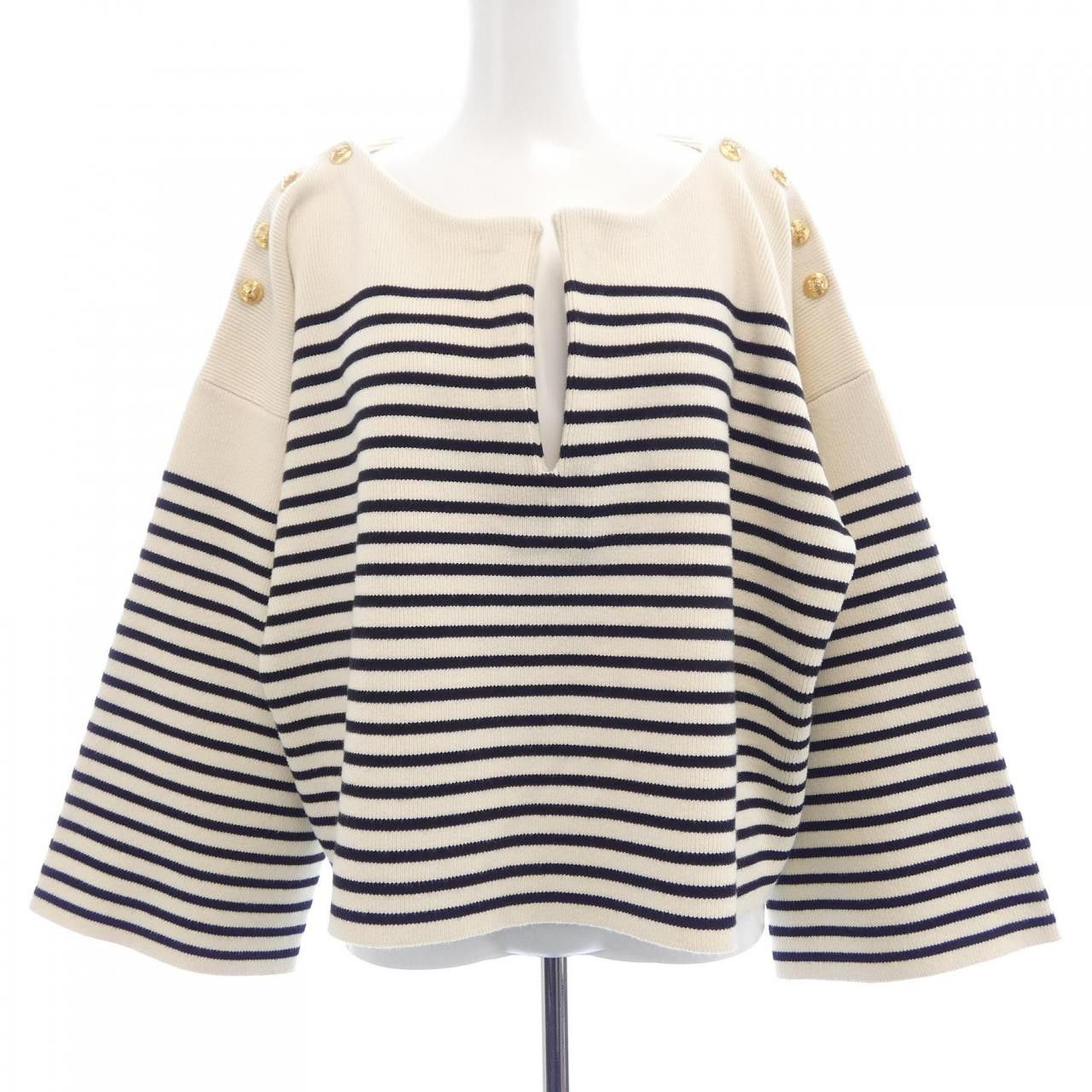 Celine Celine CELINE Knit Top Textile Tops 2A66X384N DUTY FREE for USA Size ONE SIZE - 1 Thumbnail