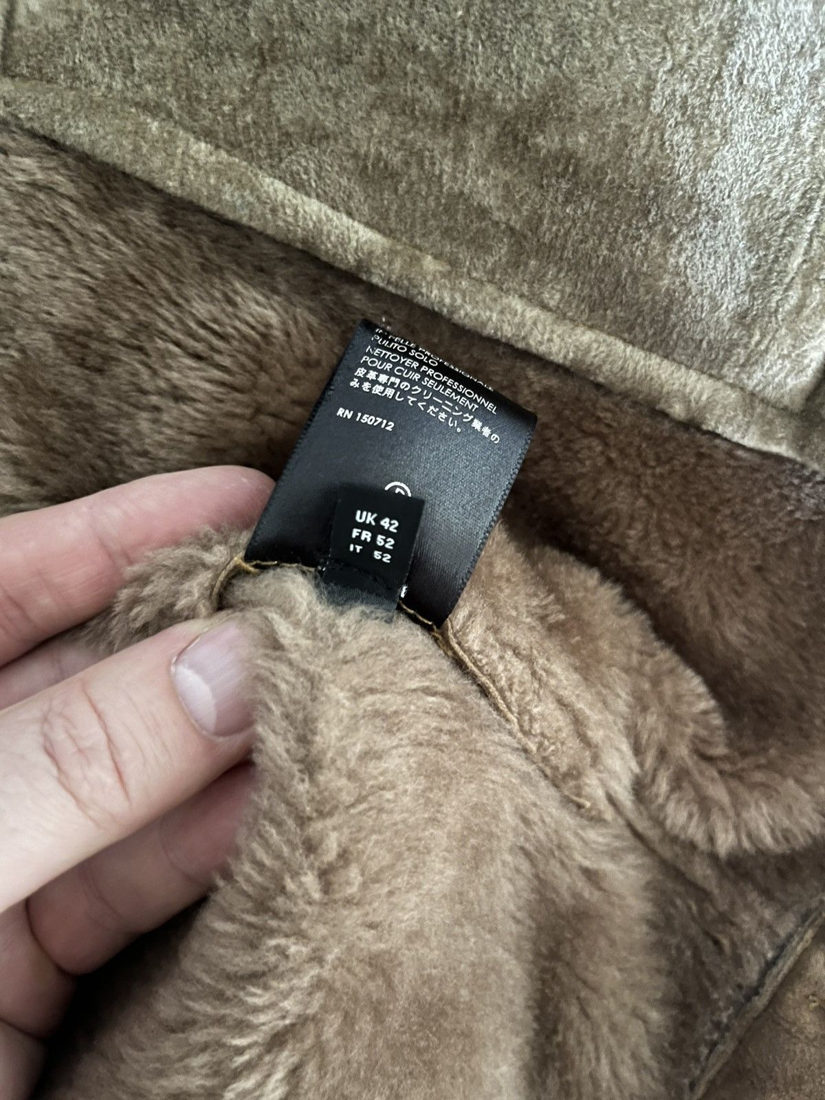 Amiri Amiri oversized Shearling Jacket Size US XL / EU 56 / 4 - 8 Thumbnail