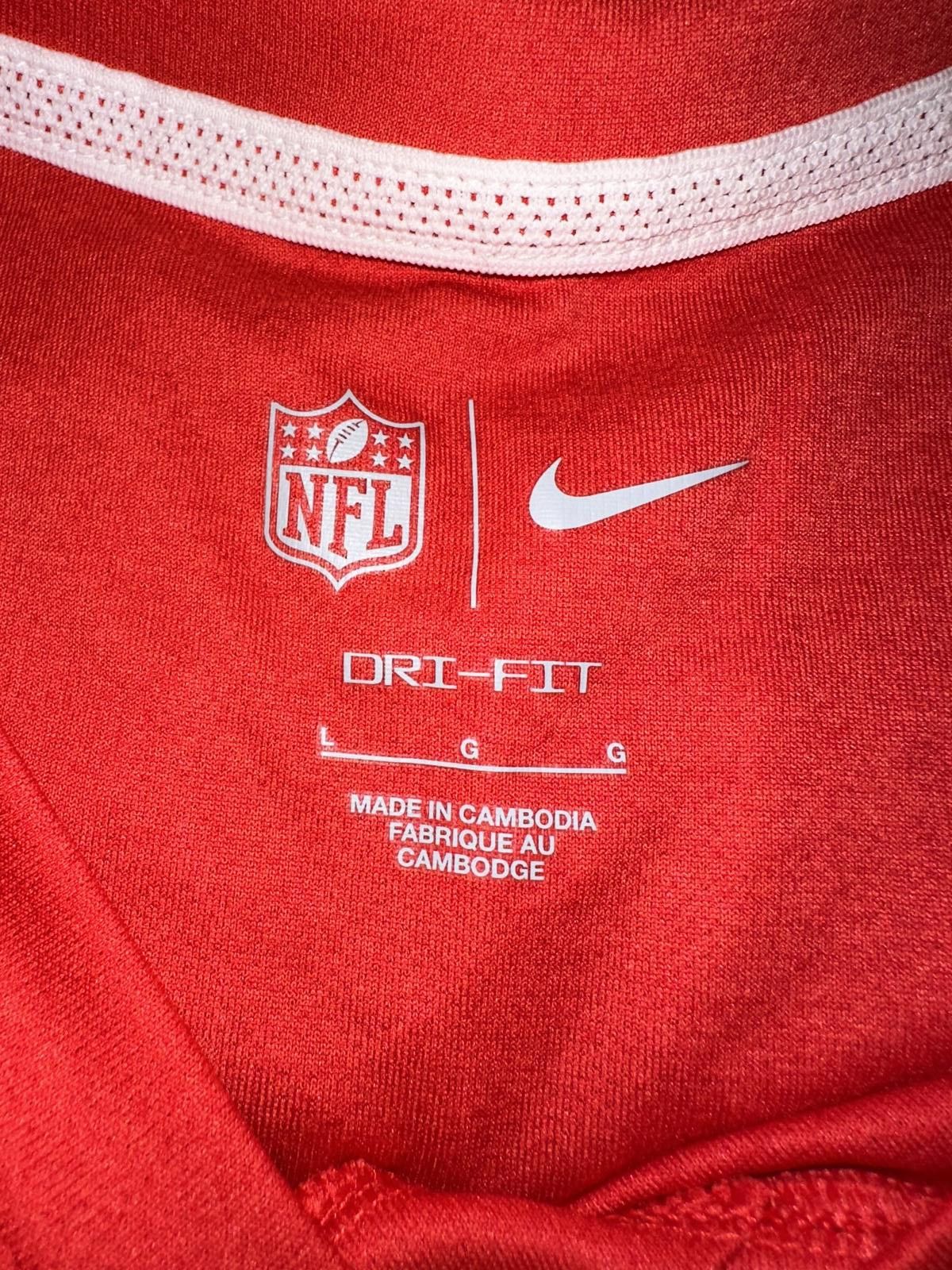 Nike Nike Men’s NFL Kansas City Chiefs Sideline Player UV Performance Shirt Size US L / EU 52-54 / 3 - 2 Thumbnail