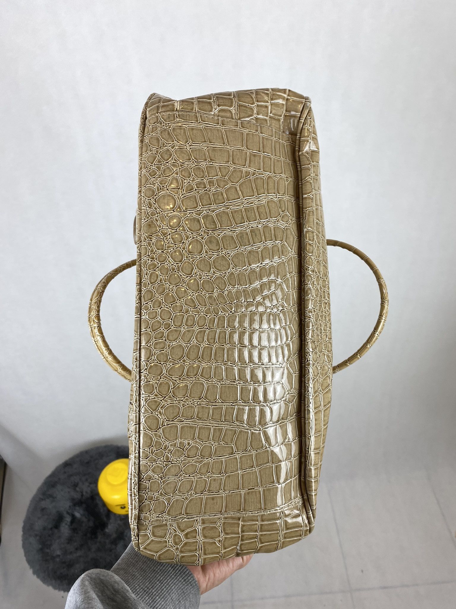 Designer snake skin faux type bag pinterest print 2000s Size ONE SIZE - 8 Thumbnail