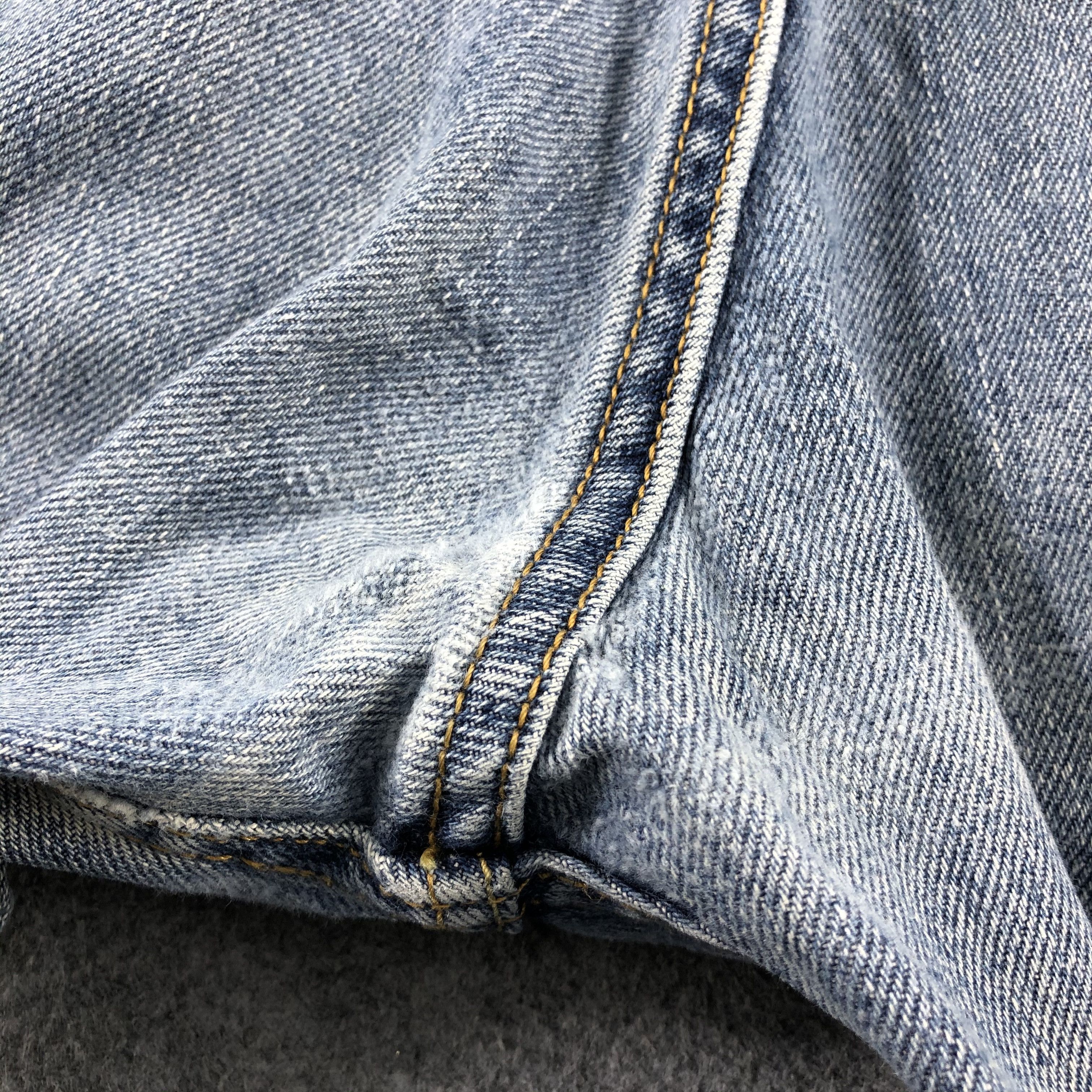 Levi's Vintage Blue Wash Levis 505 Jeans-J2505 Size US 36 / EU 52 - 10 Thumbnail