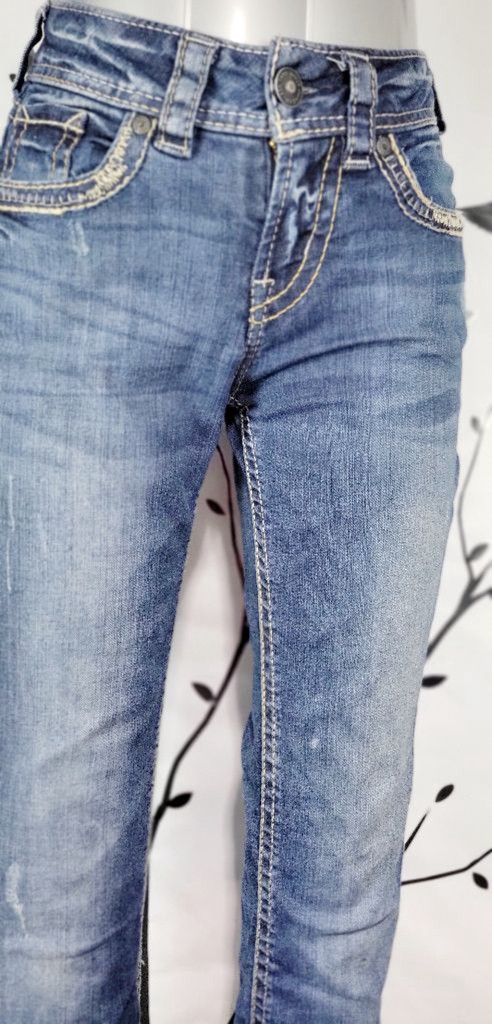 Silver Jeans Co. Silver Jeans Suki Mid Rise Boot Cut jeans size 25 33 Size 25" / US 0 / IT 36 - 2 Thumbnail