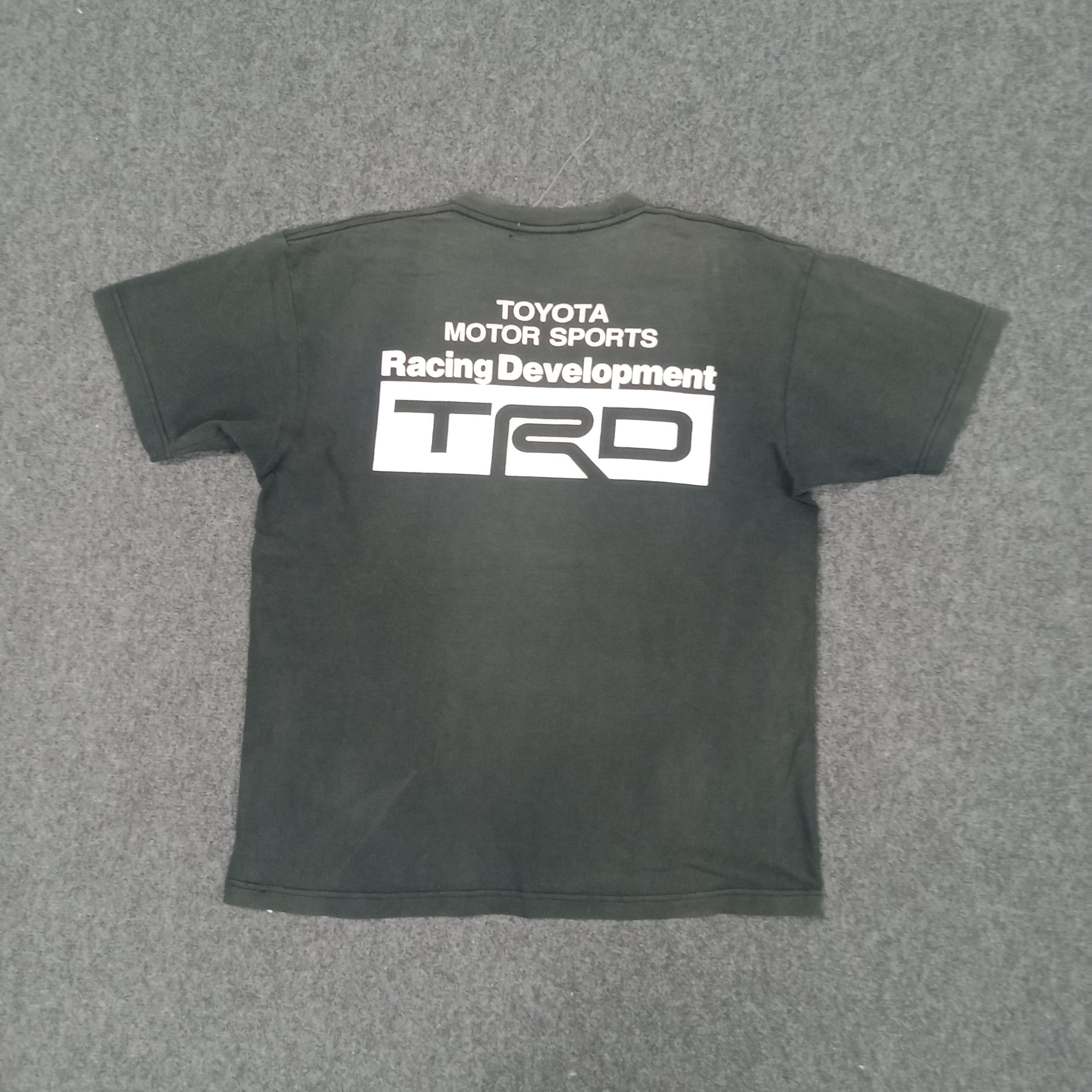 Japanese Brand × Vintage TRD Toyota Japanese Racing Team Tshirt Size US L / EU 52-54 / 3 - 1 Thumbnail